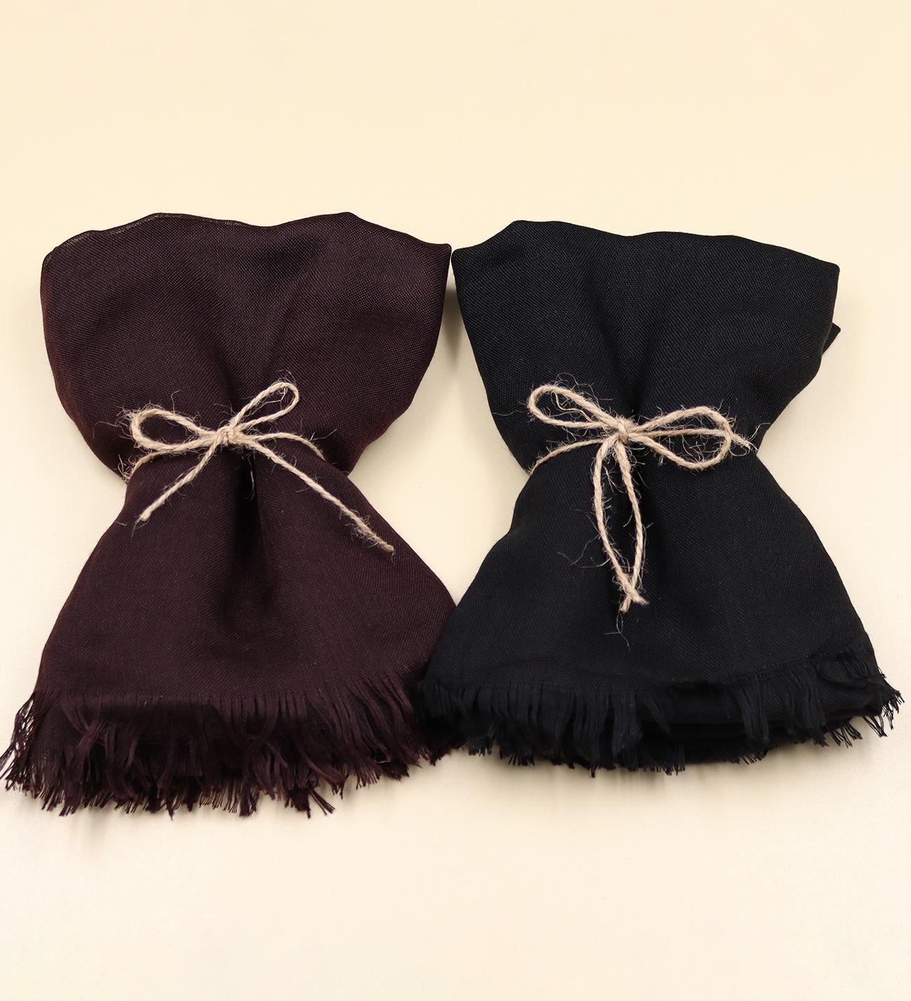 Şal & Bordo Kadın Cüzdanı & Kar Tanesi Kolye Hediye Seti