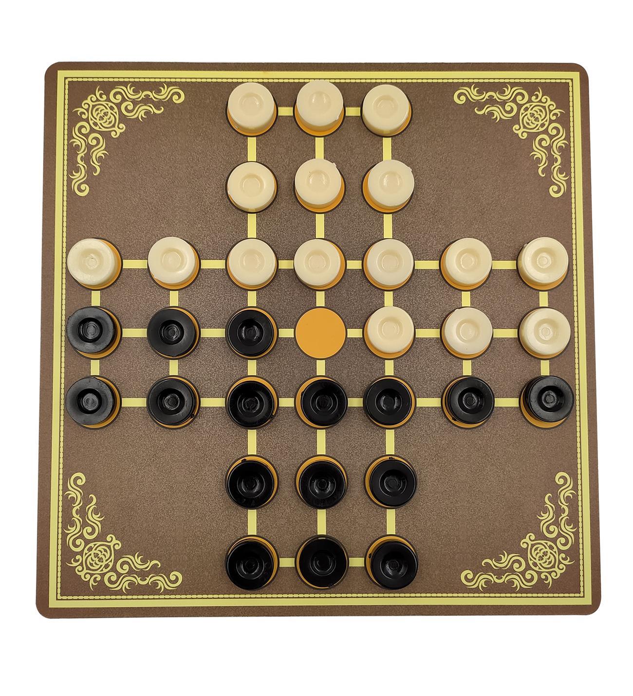 Star 5'li Oyun Seti ( Tavla & Satranç & Kızmabirader & Solotest & Dama)