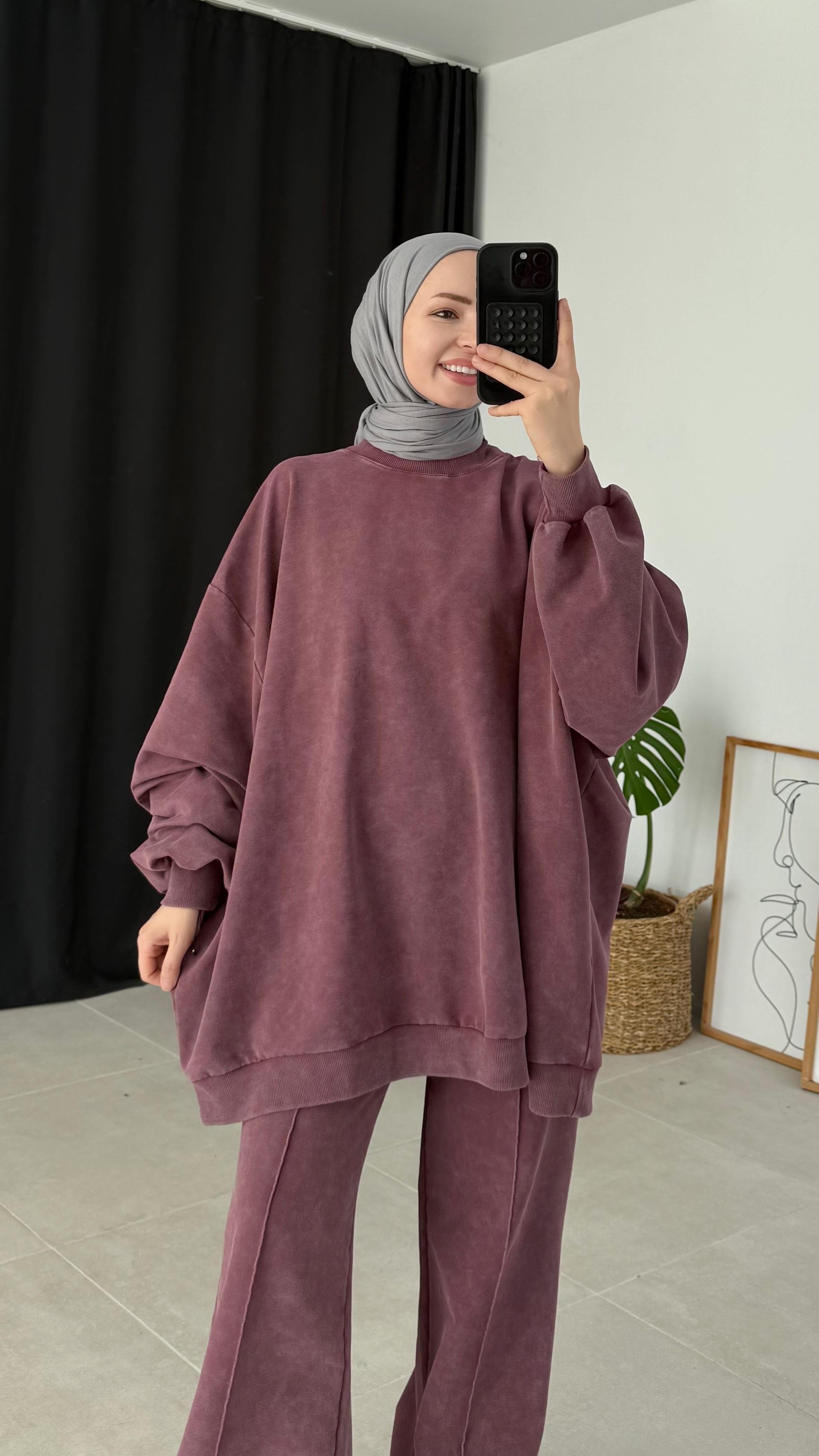 Addiana Oysho Gül Kurusu Eşofman Takım 