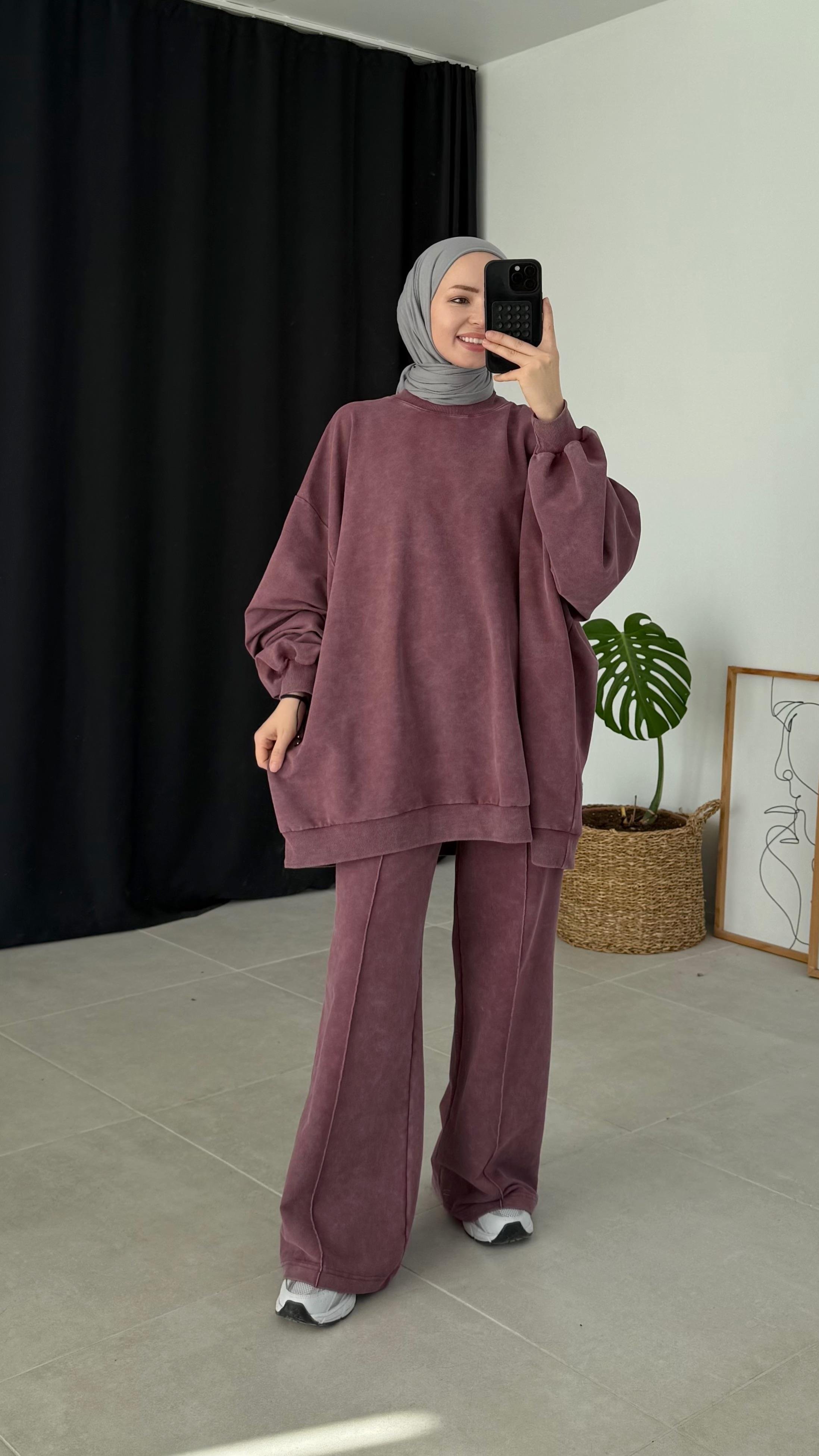 Addiana Oysho Gül Kurusu Eşofman Takım 