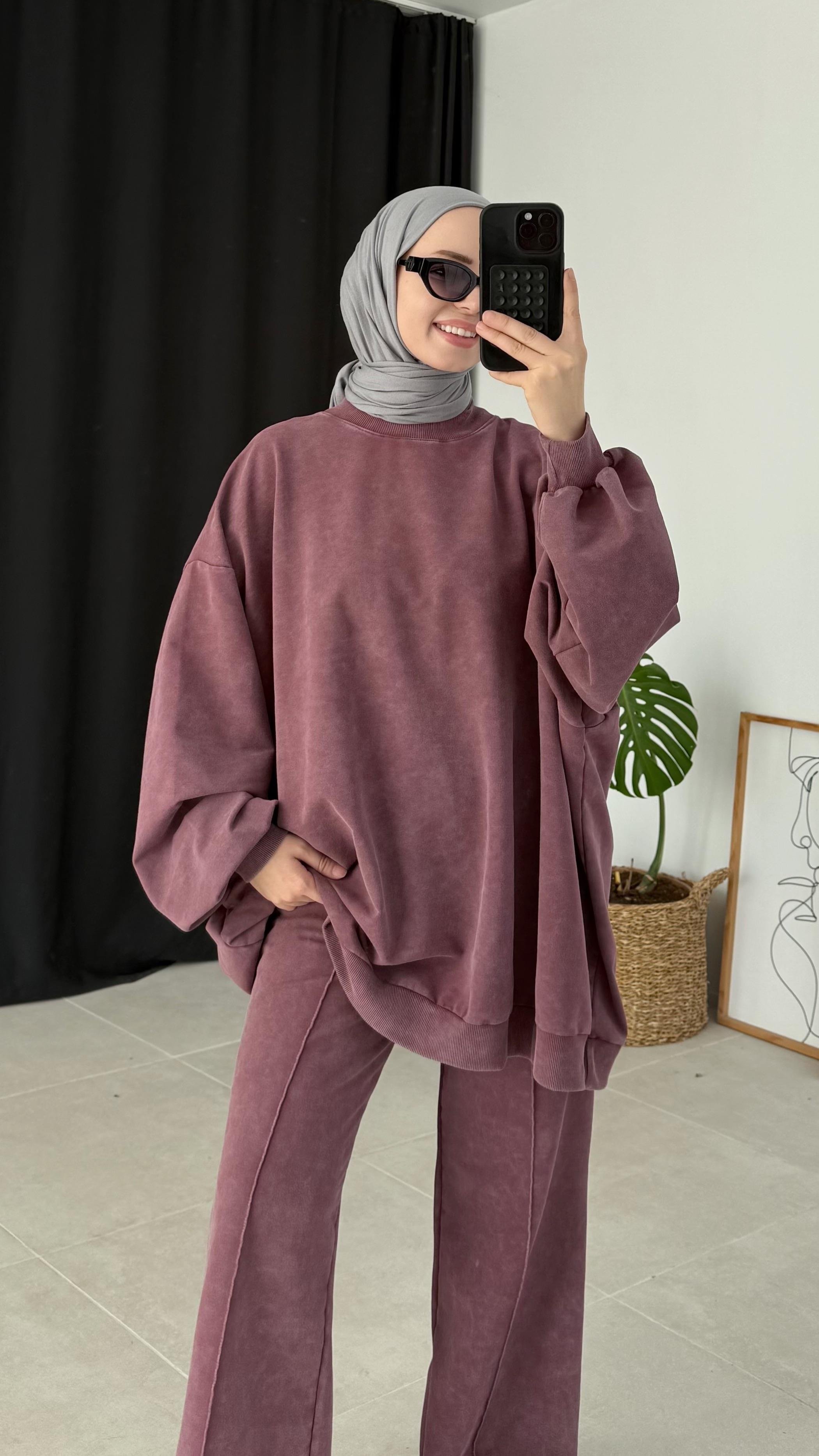 Addiana Oysho Gül Kurusu Eşofman Takım 