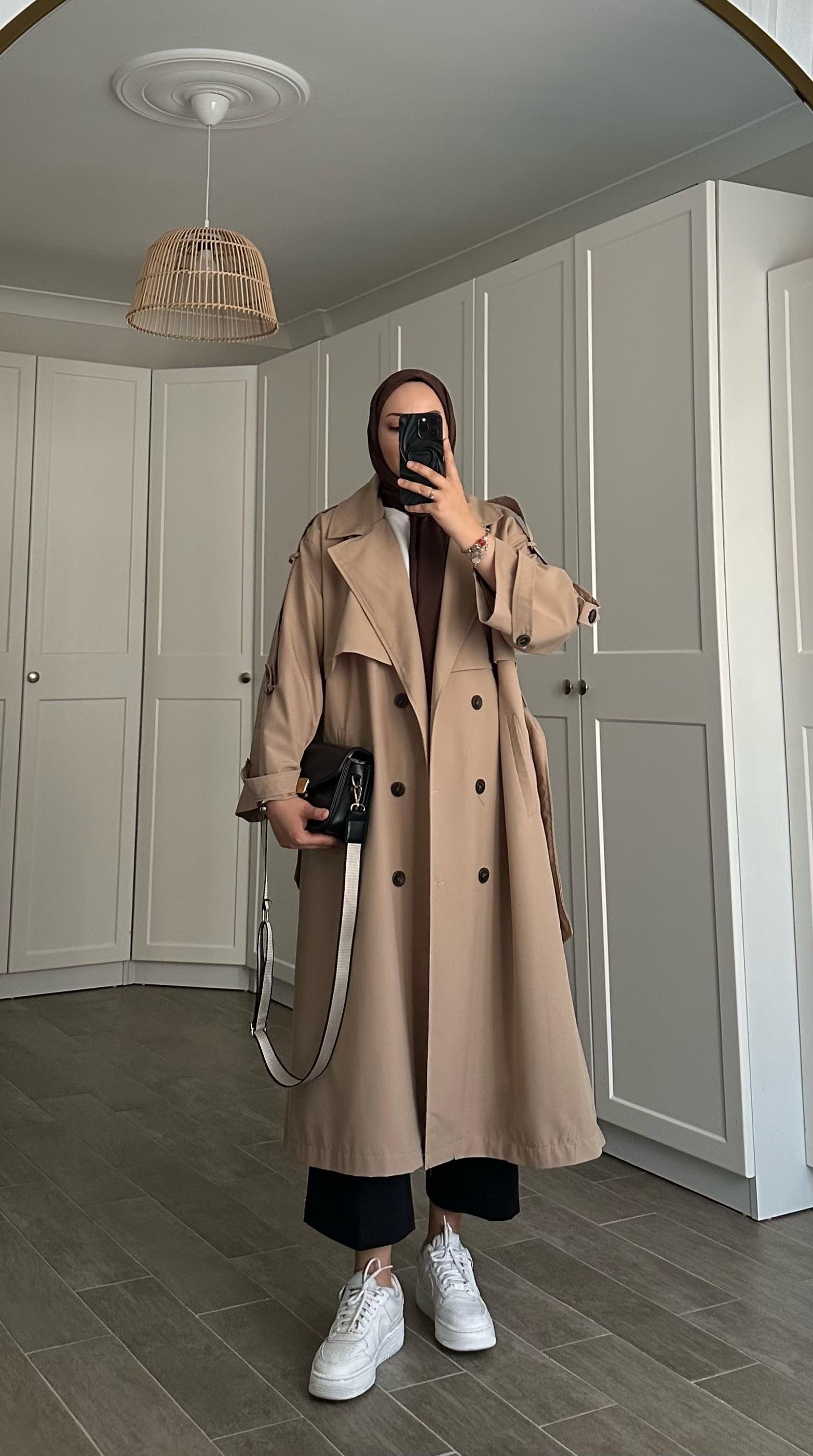 Anota Premıum Uzun Vizon Trençkot