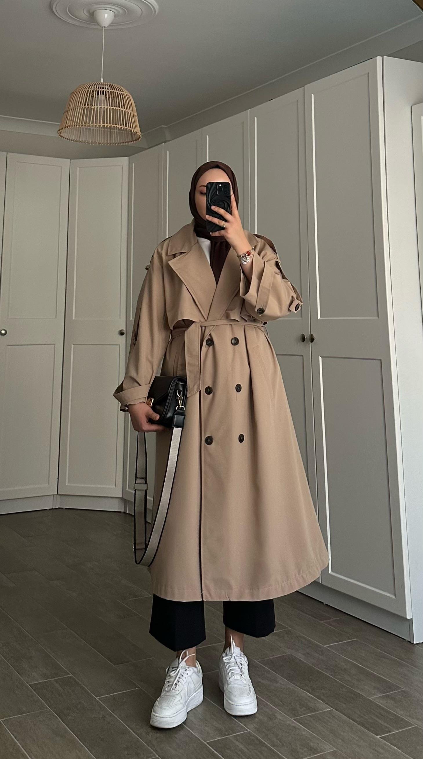 Anota Premıum Uzun Vizon Trençkot