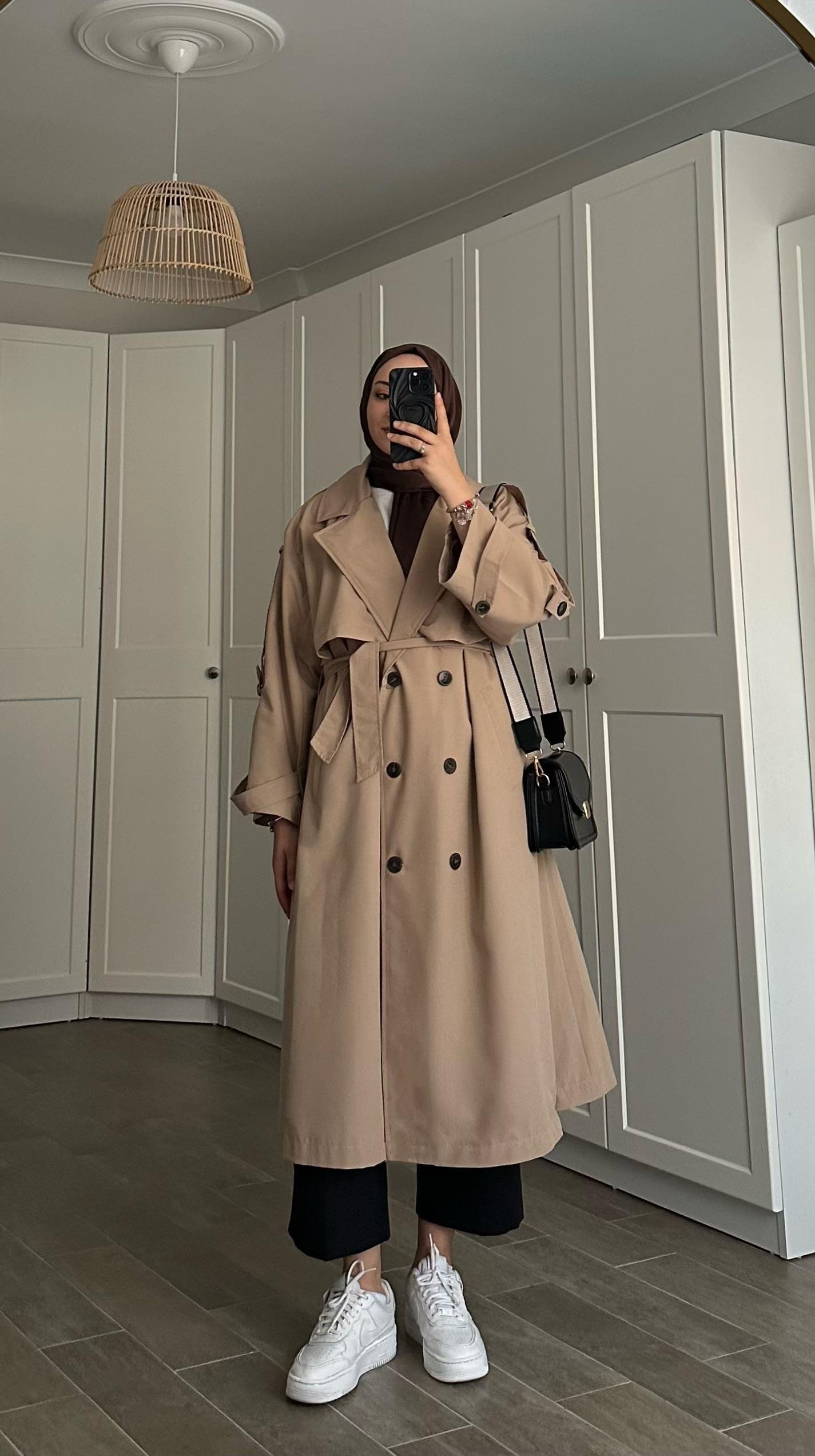 Anota Premıum Uzun Vizon Trençkot