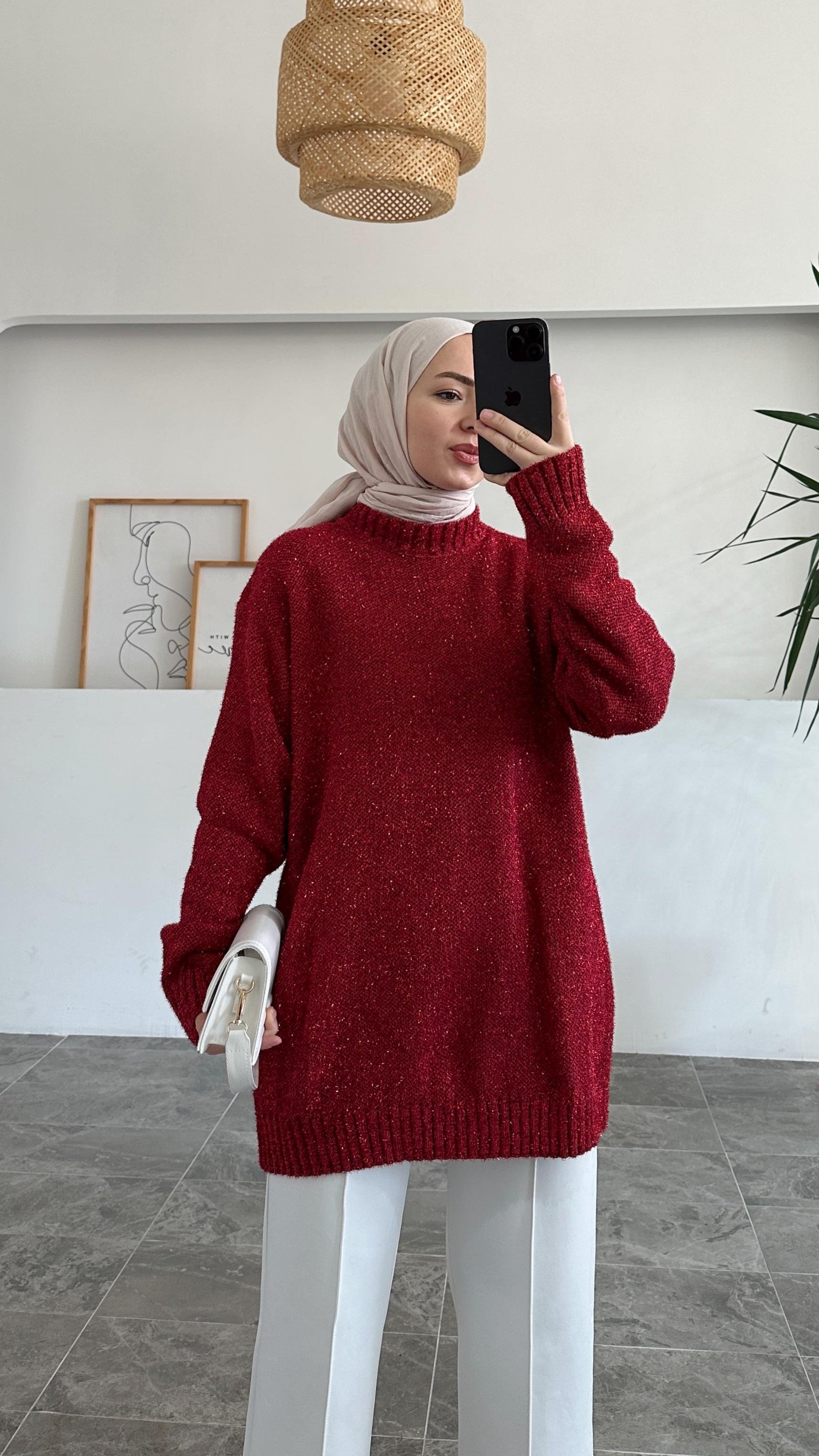 Arcani Simli Kırmızı Tunik 