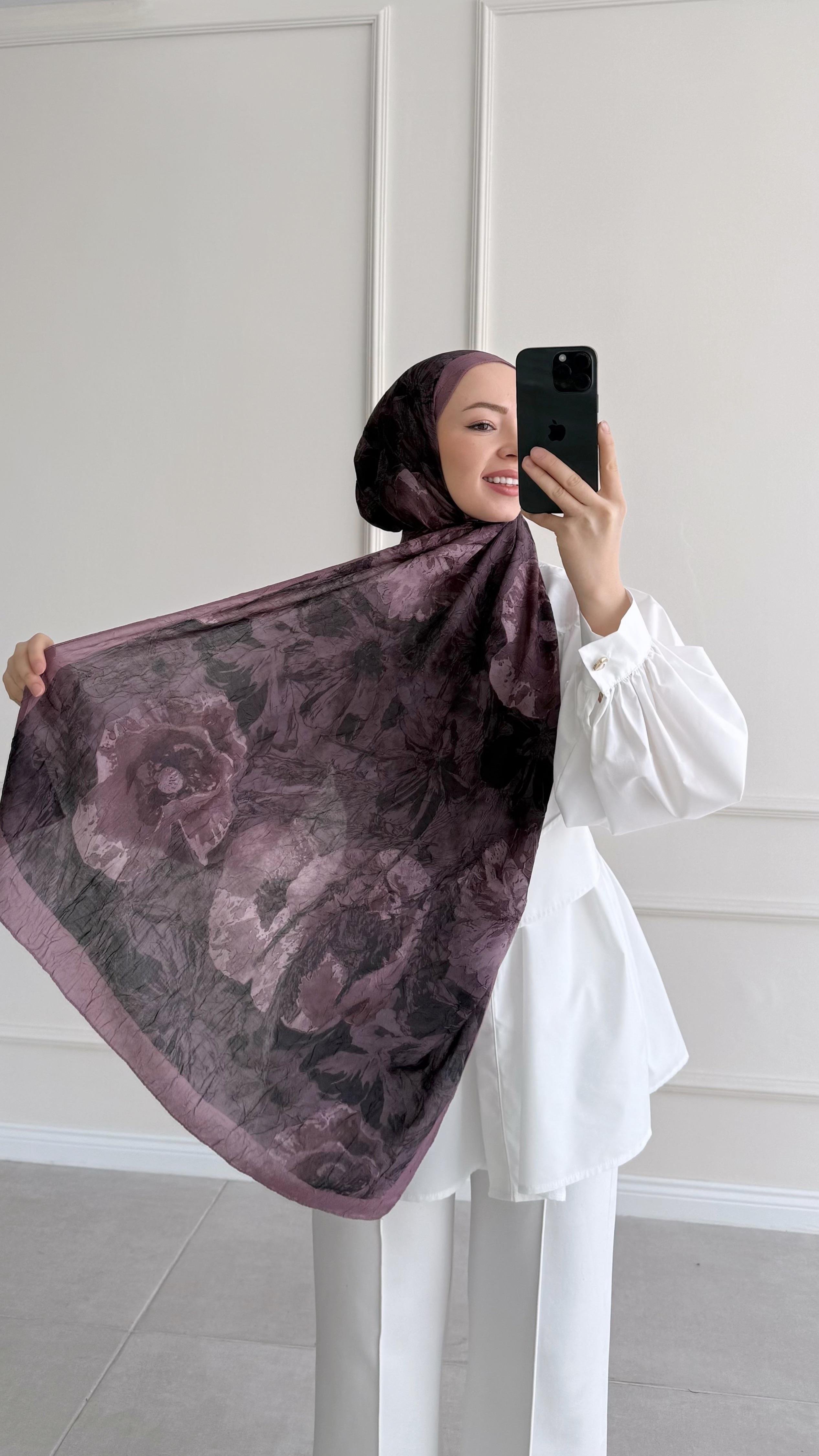 Bambu 1 Gül Kurusu Şal 