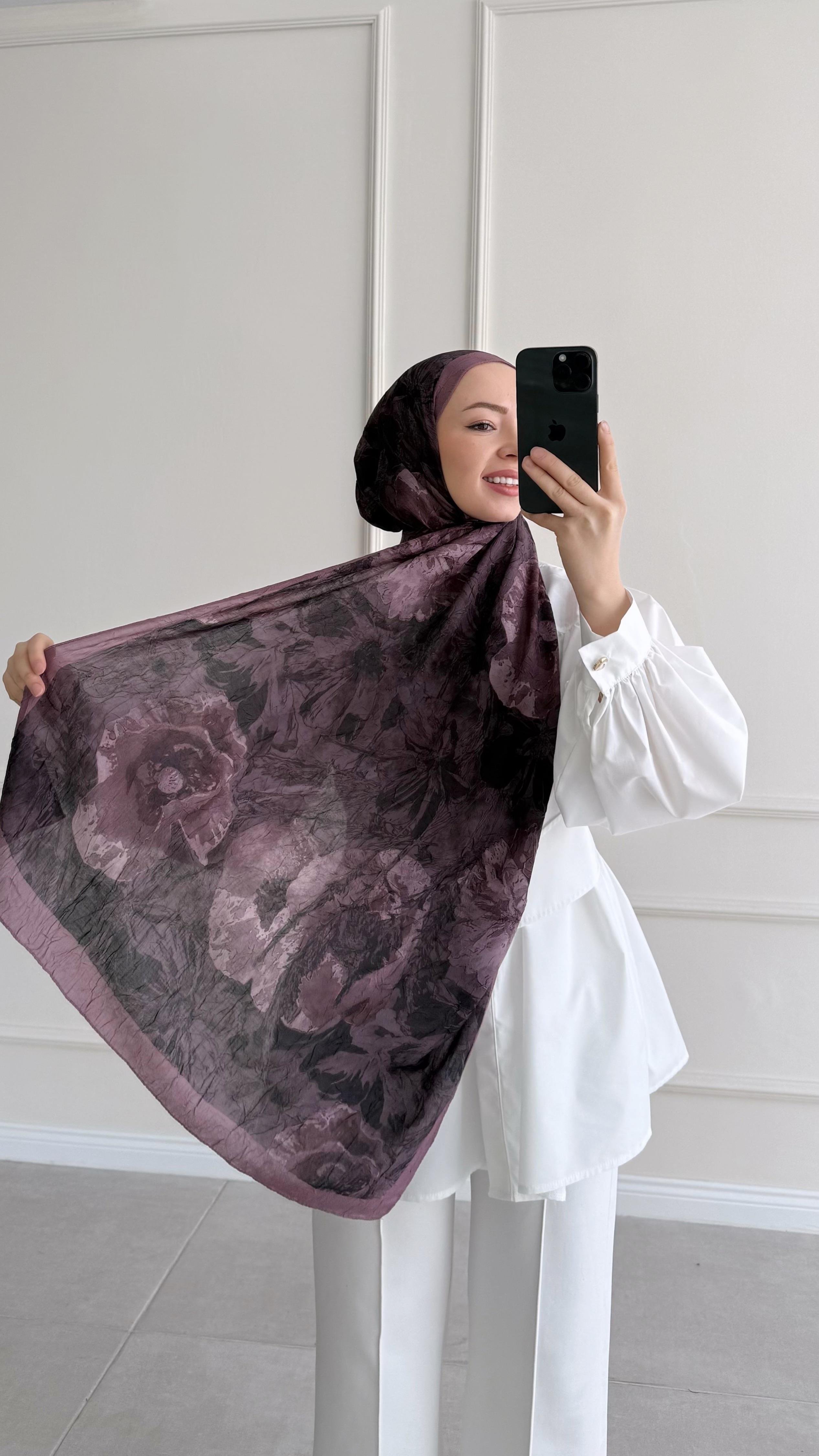 Bambu 1 Gül Kurusu Şal 