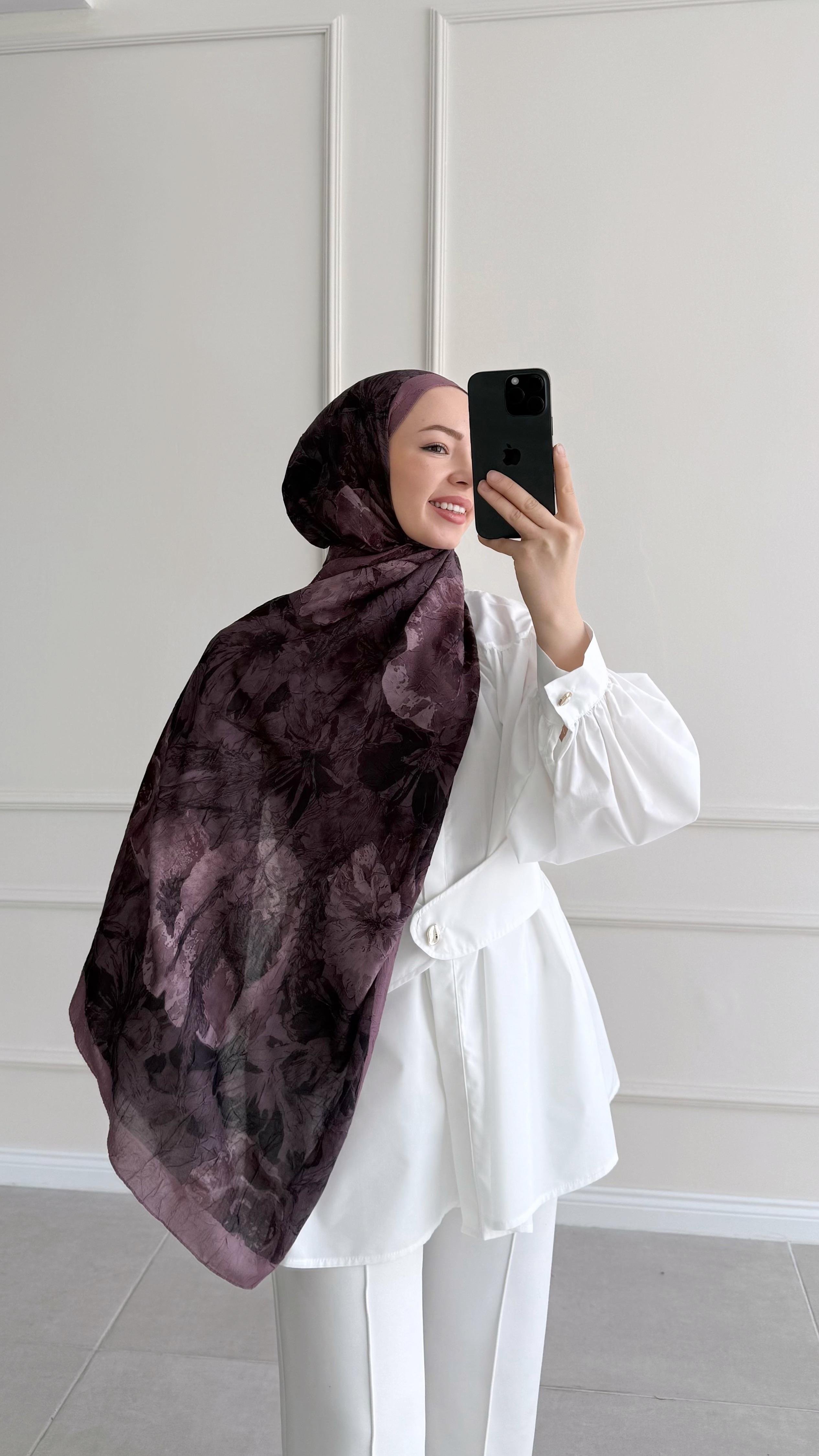 Bambu 1 Gül Kurusu Şal 