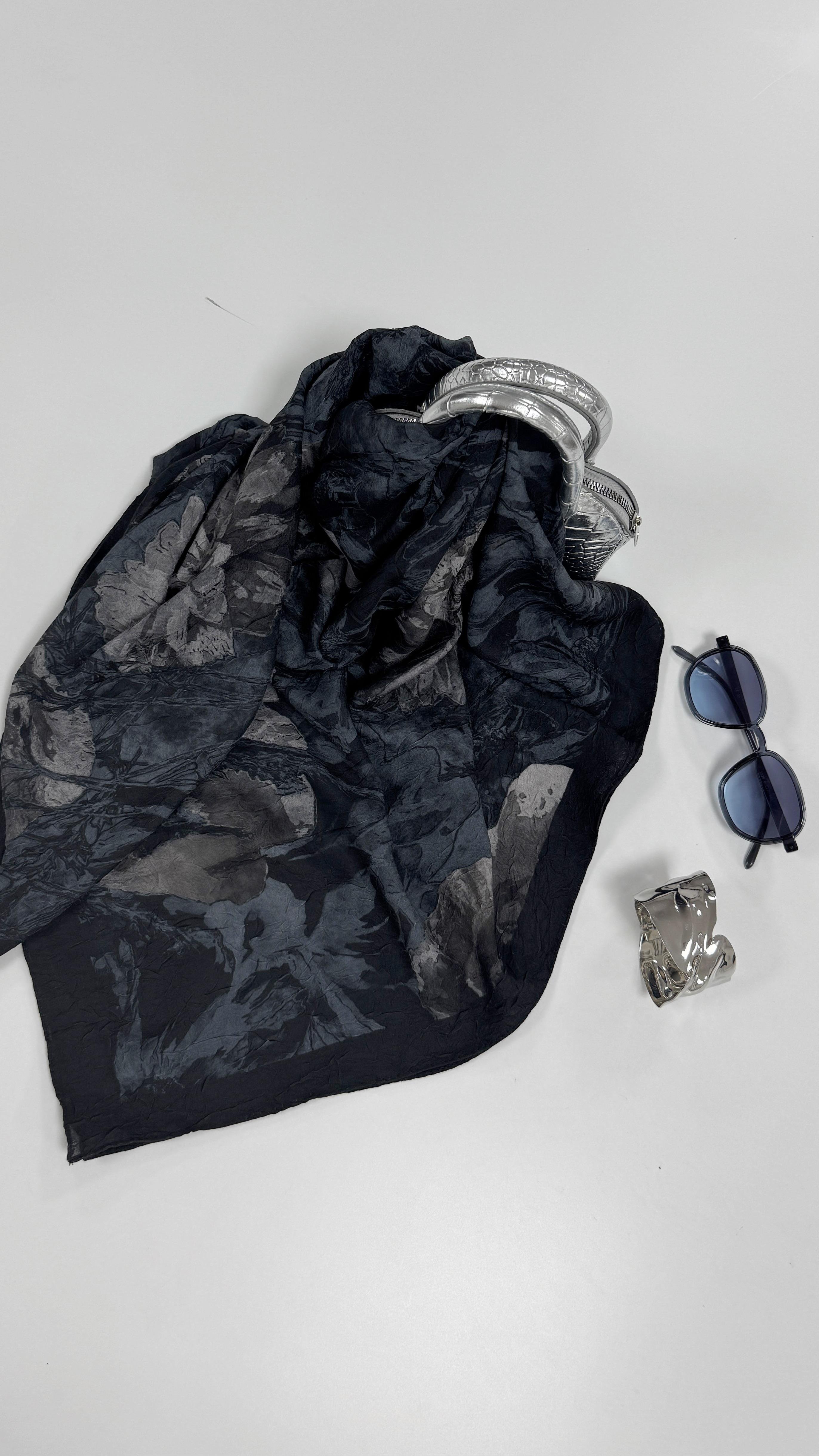 Bambu 10 Lacivert Şal 