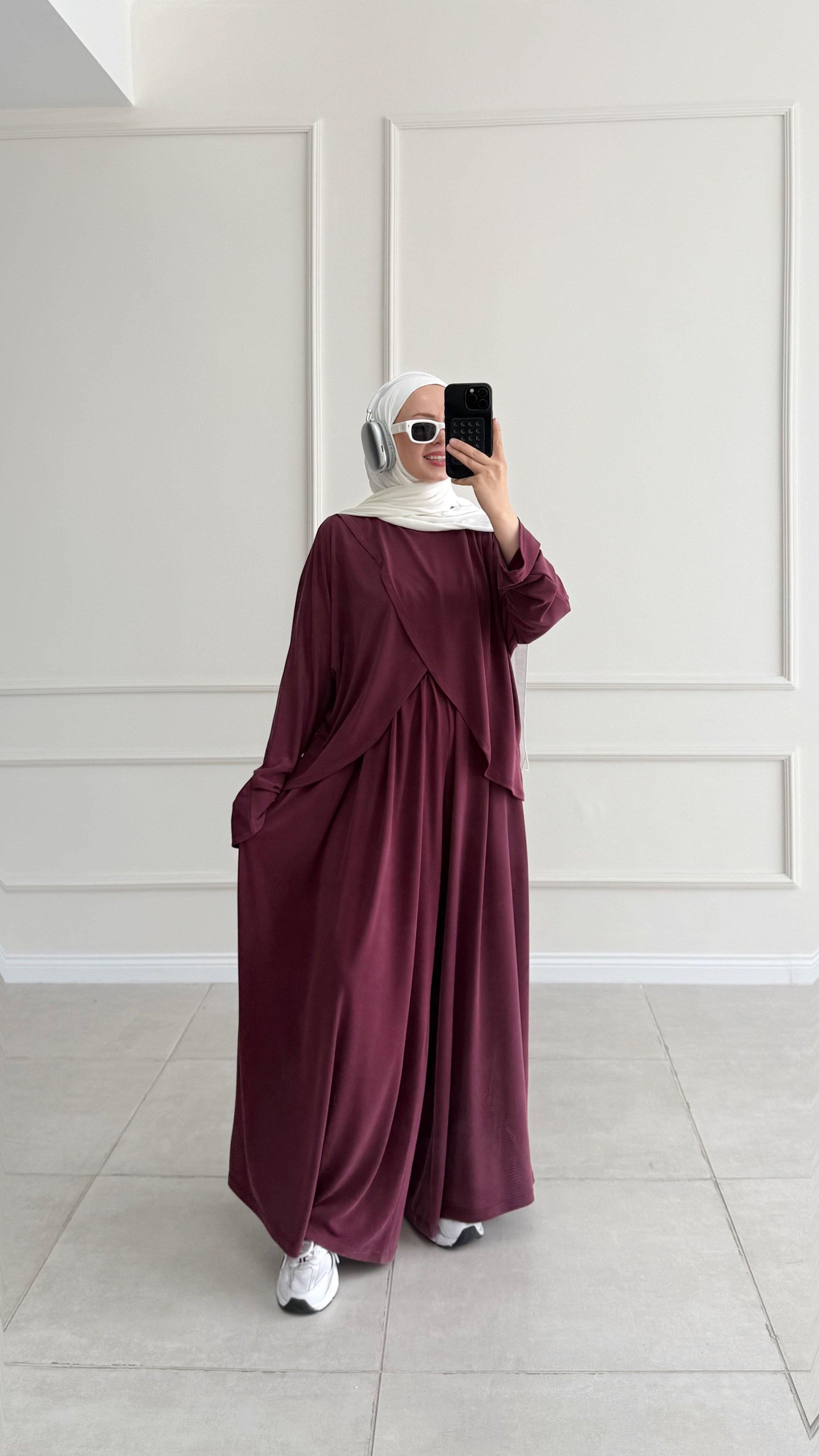 Carey Tasarım Bordo Eşofman Takım
