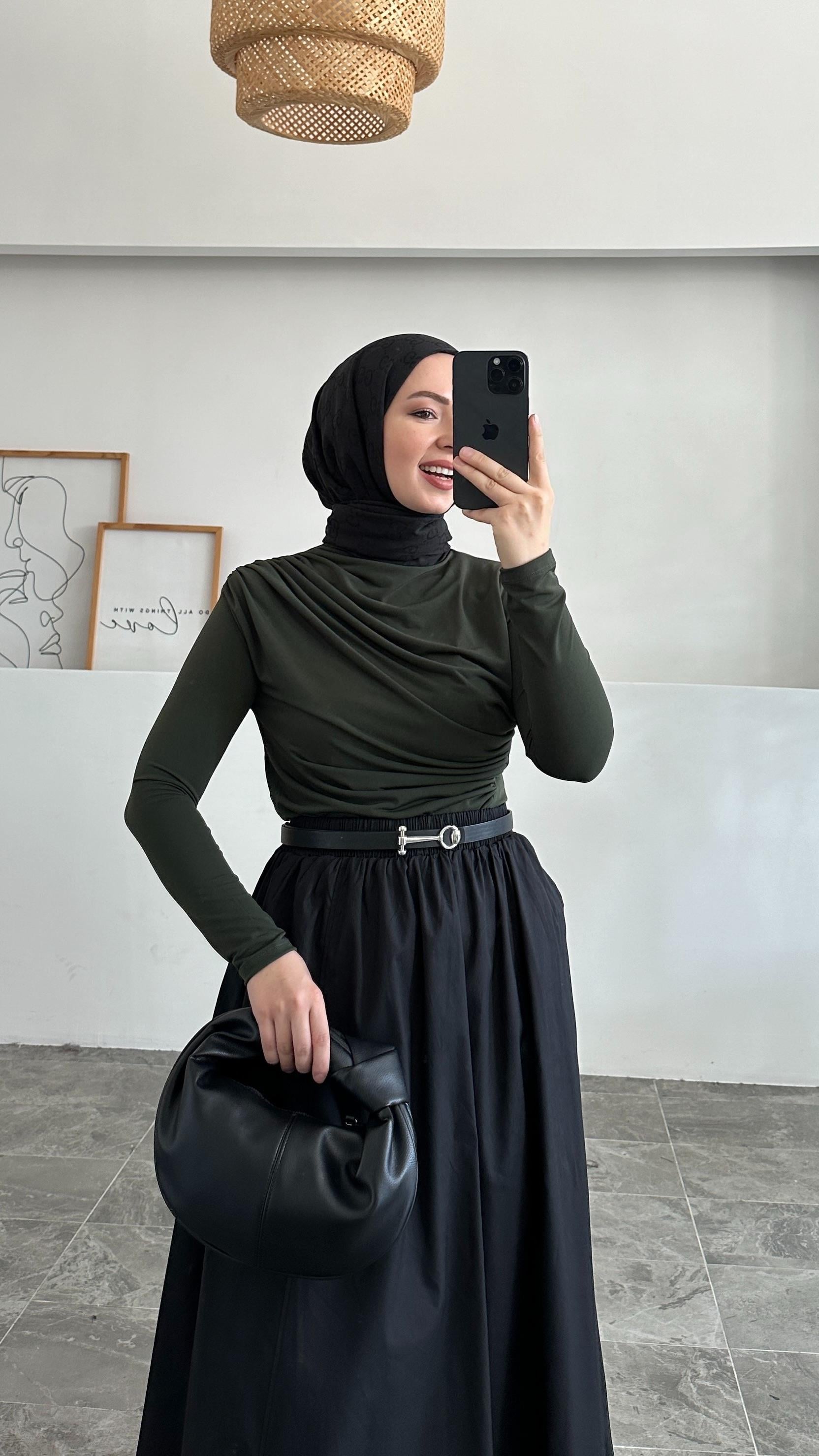 Clara Acı Yeşil Bluz