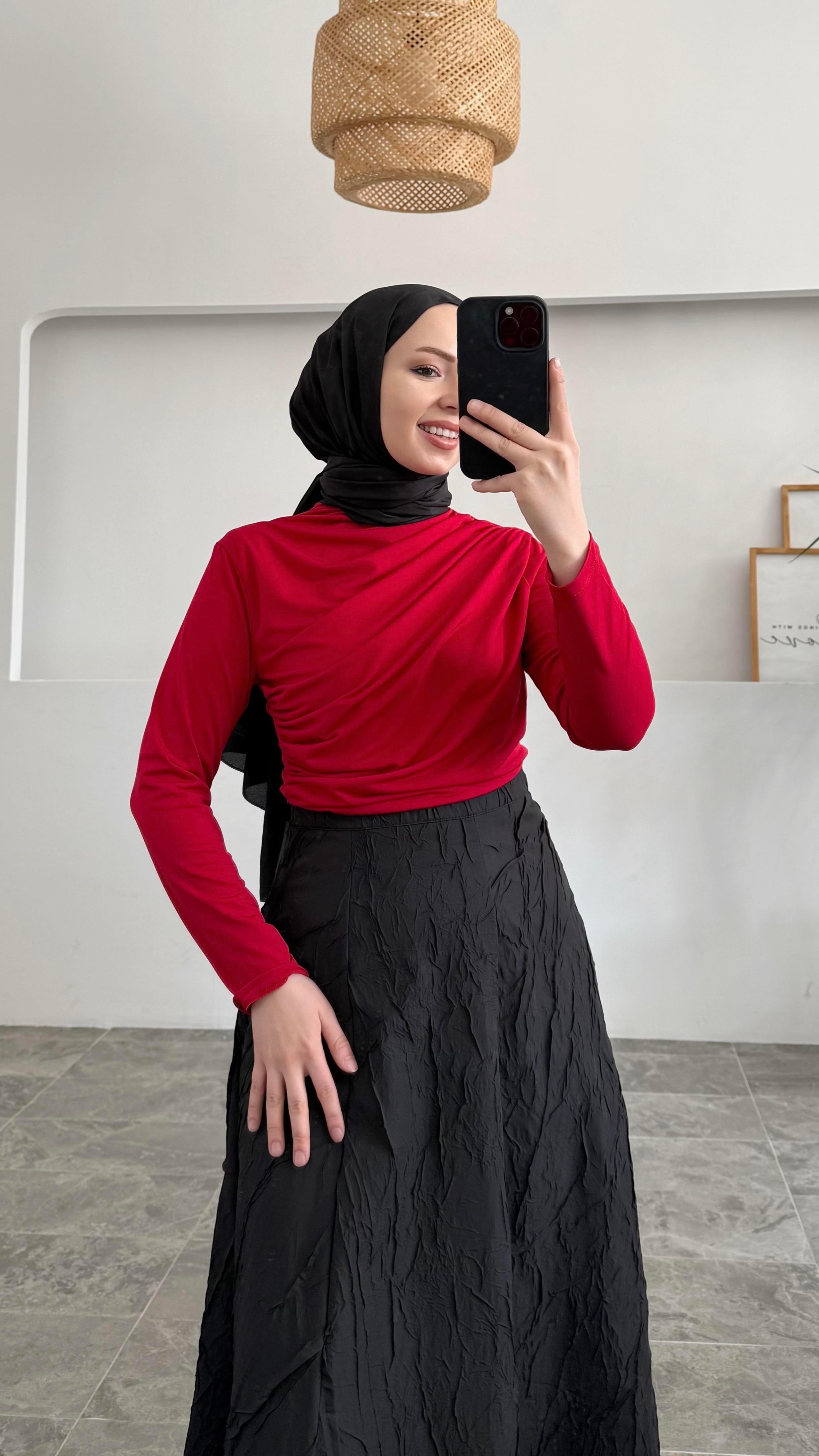 Clara Kırmızı Bluz 