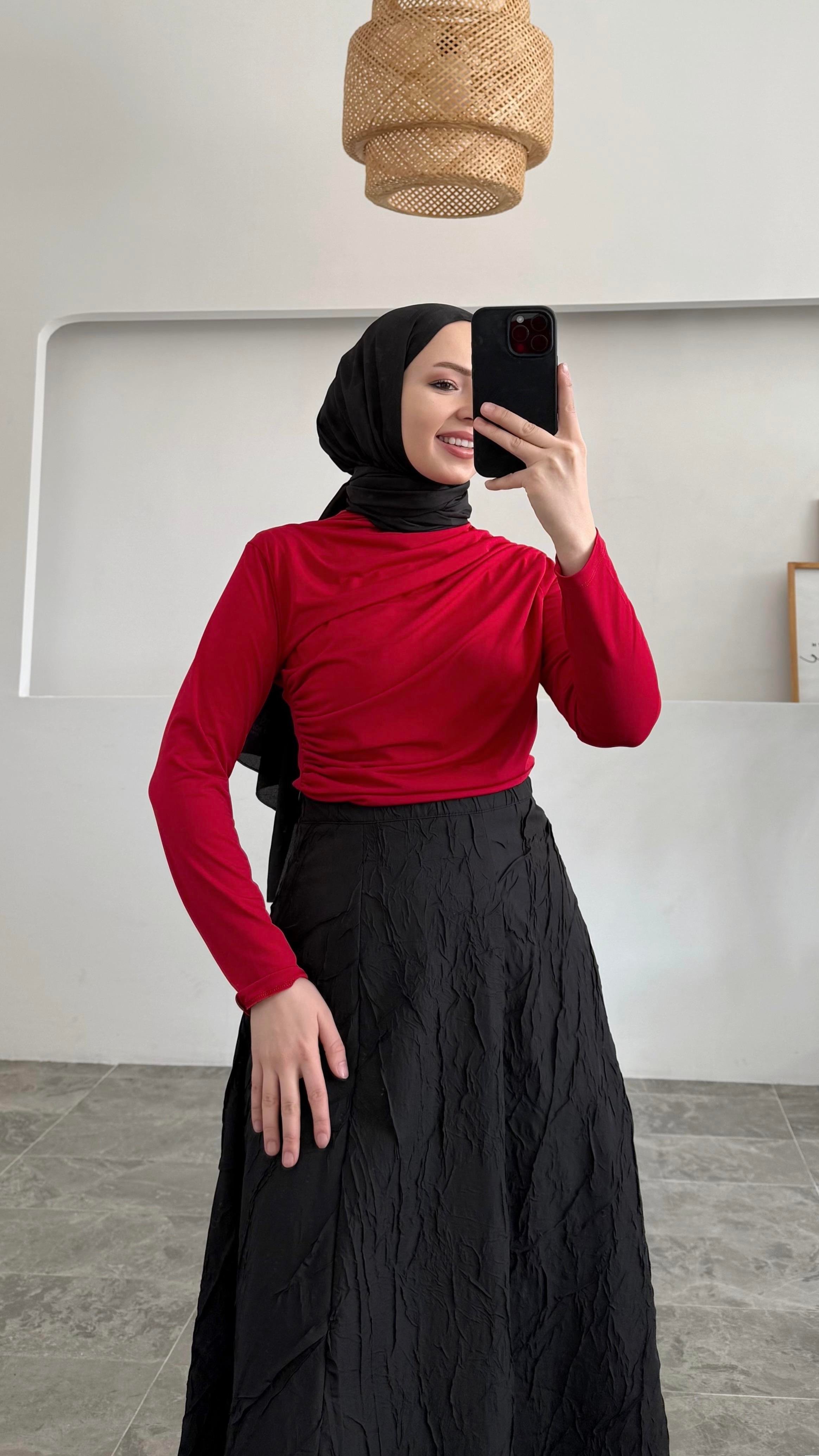 Clara Kırmızı Bluz 