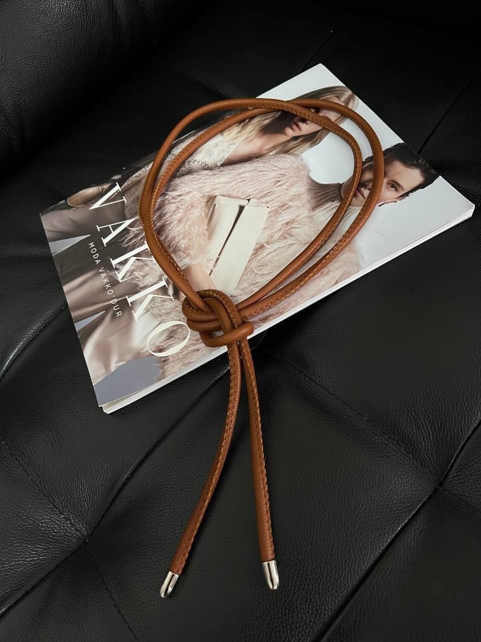 Deri Taba İp Kadın Kemeri