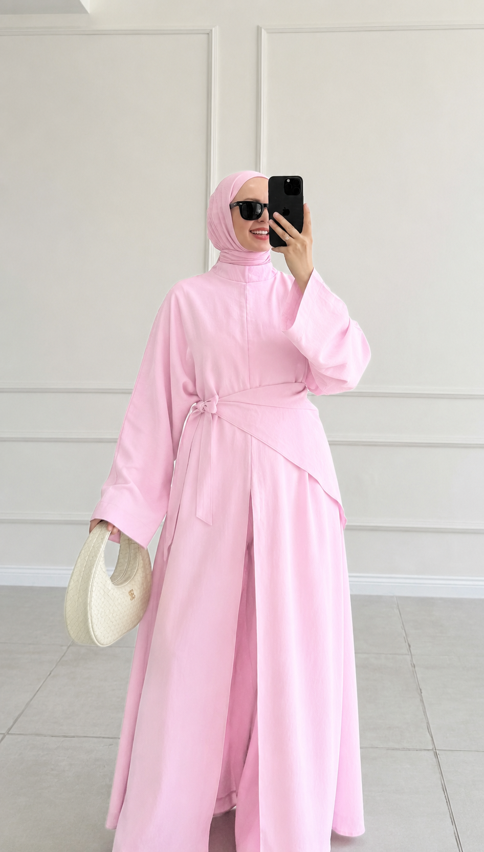 Happynes Tasarım Üçlü Pembe Takım