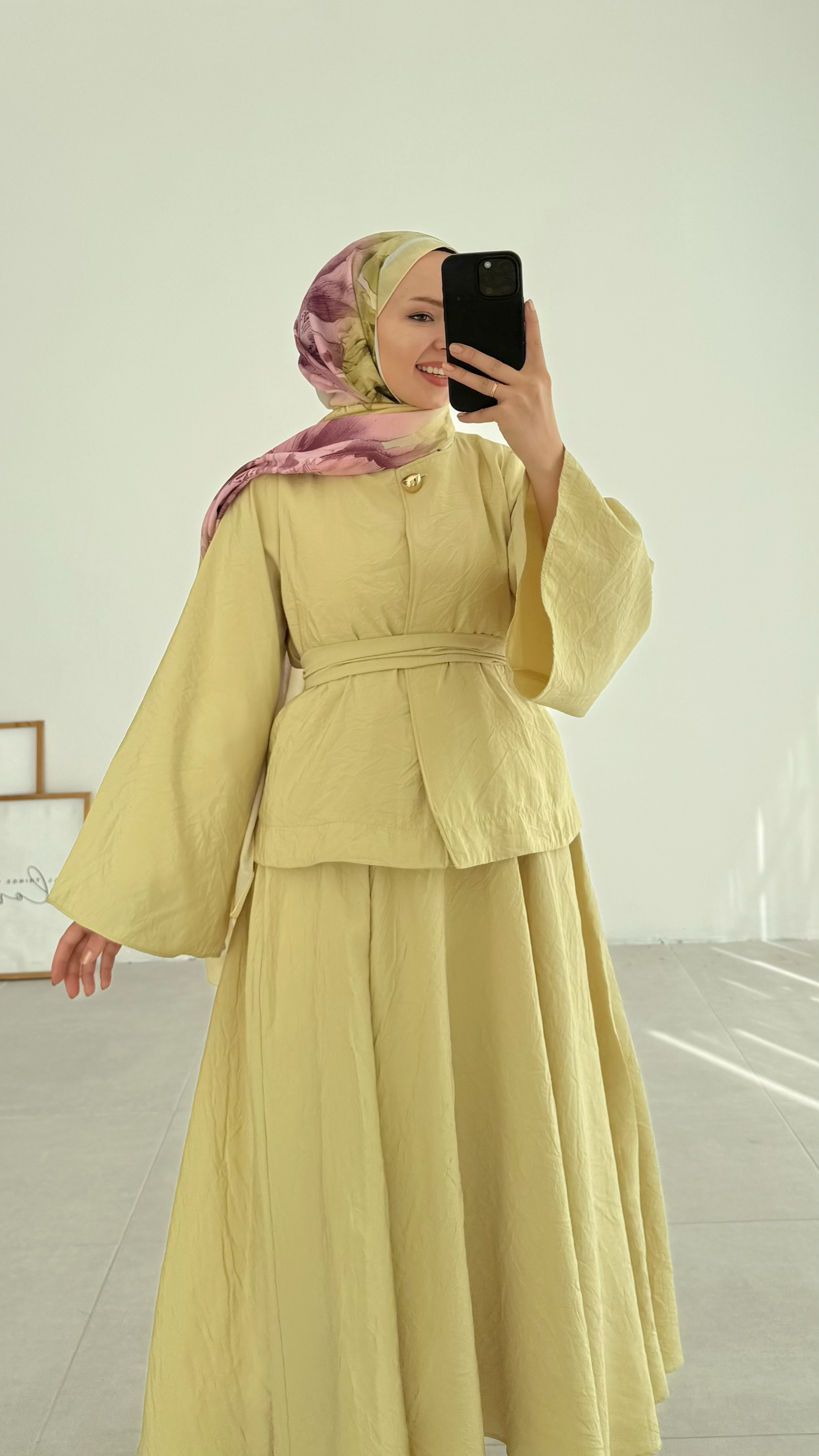 Holly Kreş Premıum Yağ Yeşili Etek Takım