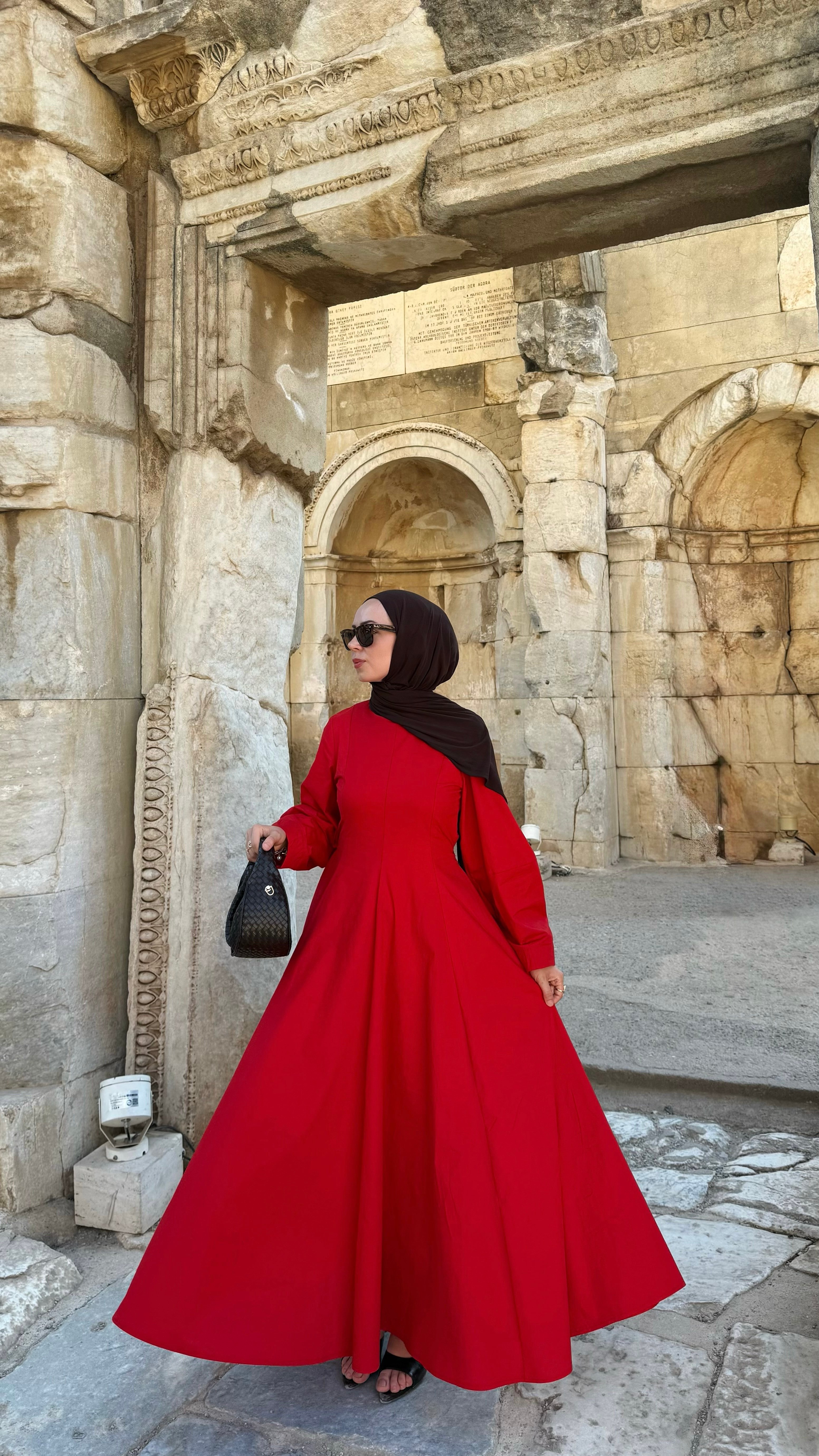 Maysa Kırmızı Premıum Elbise 