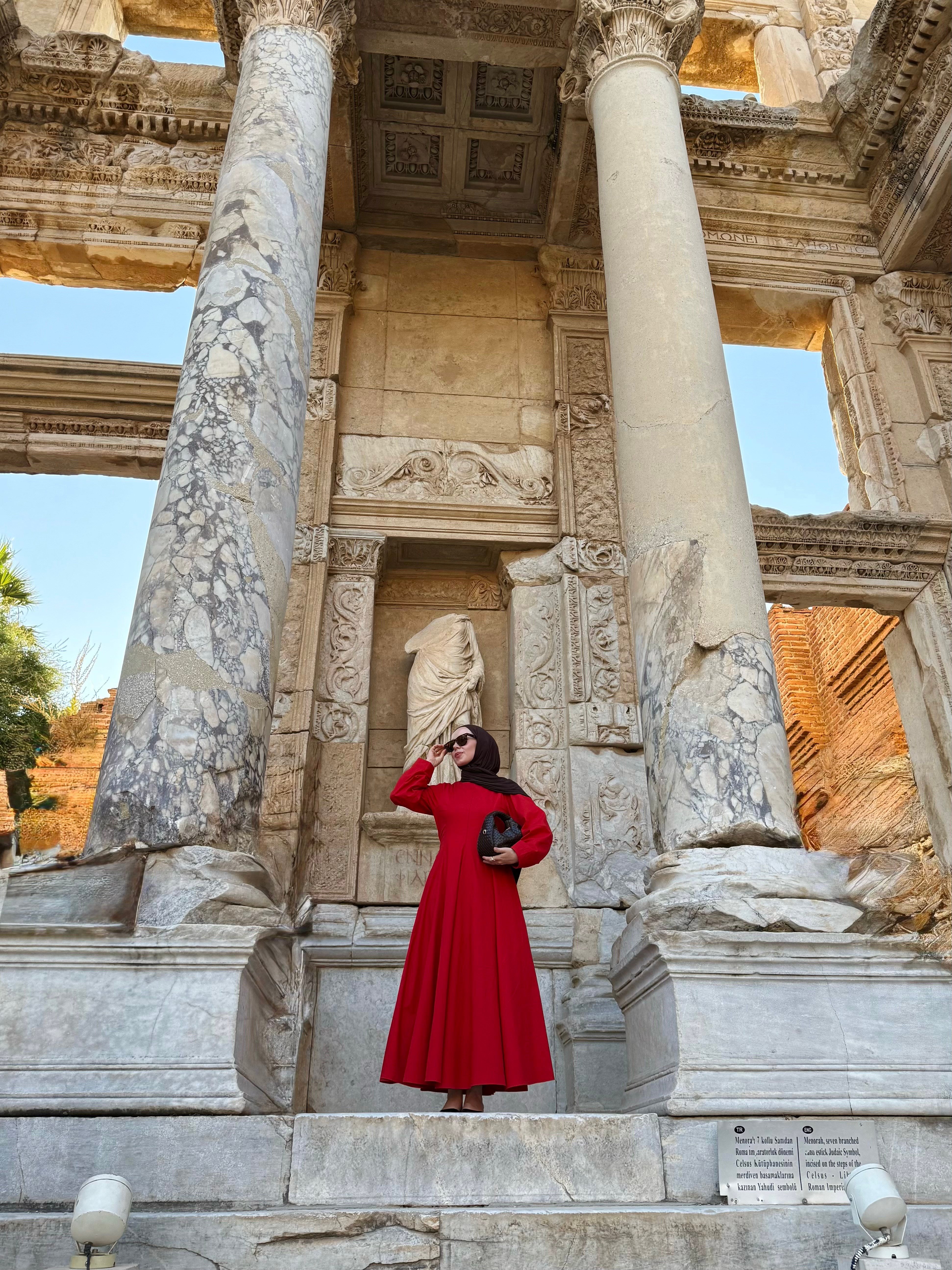 Maysa Kırmızı Premıum Elbise 