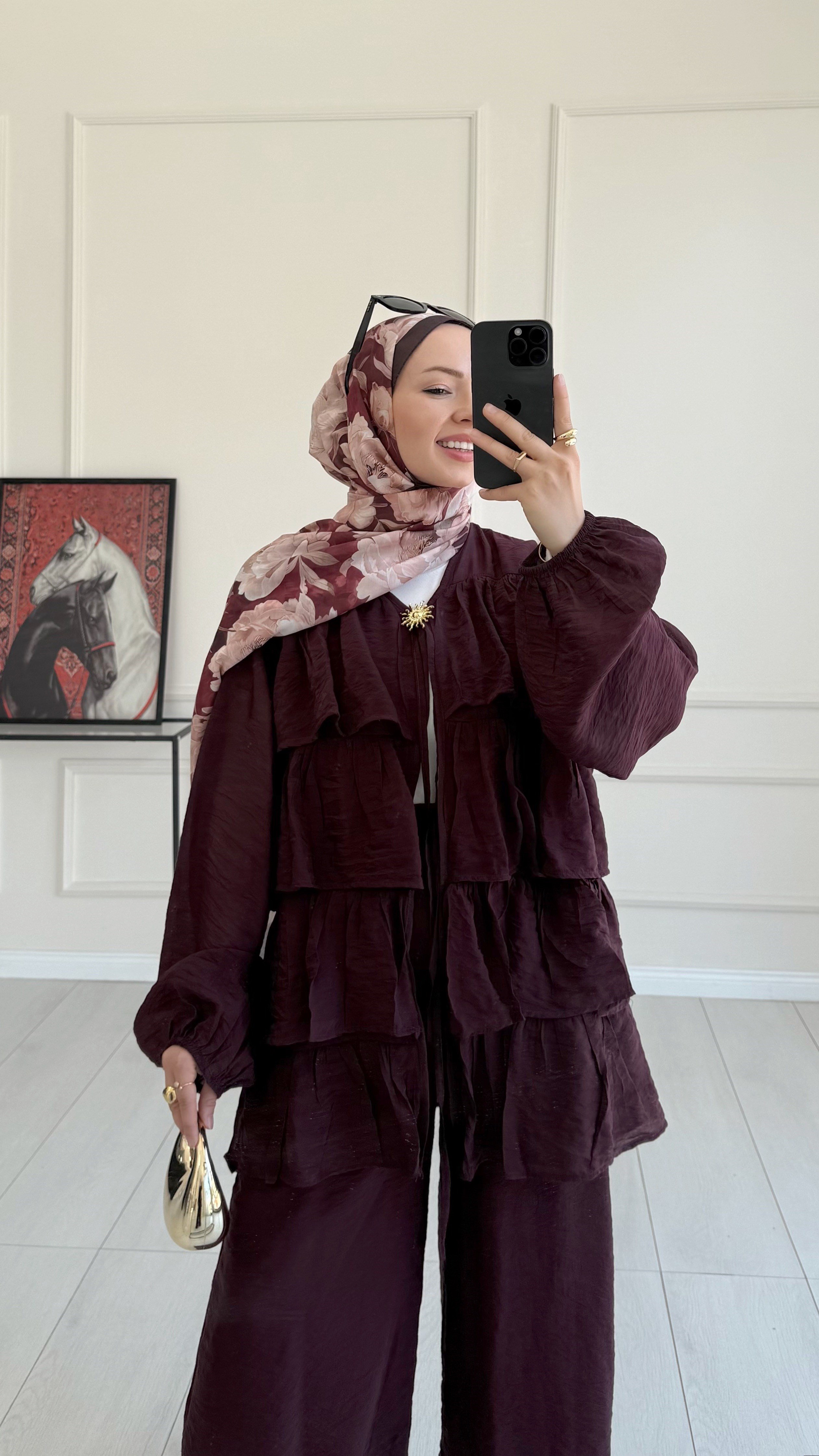 Mery Kat Kat Tek Düğme Bordo Takım