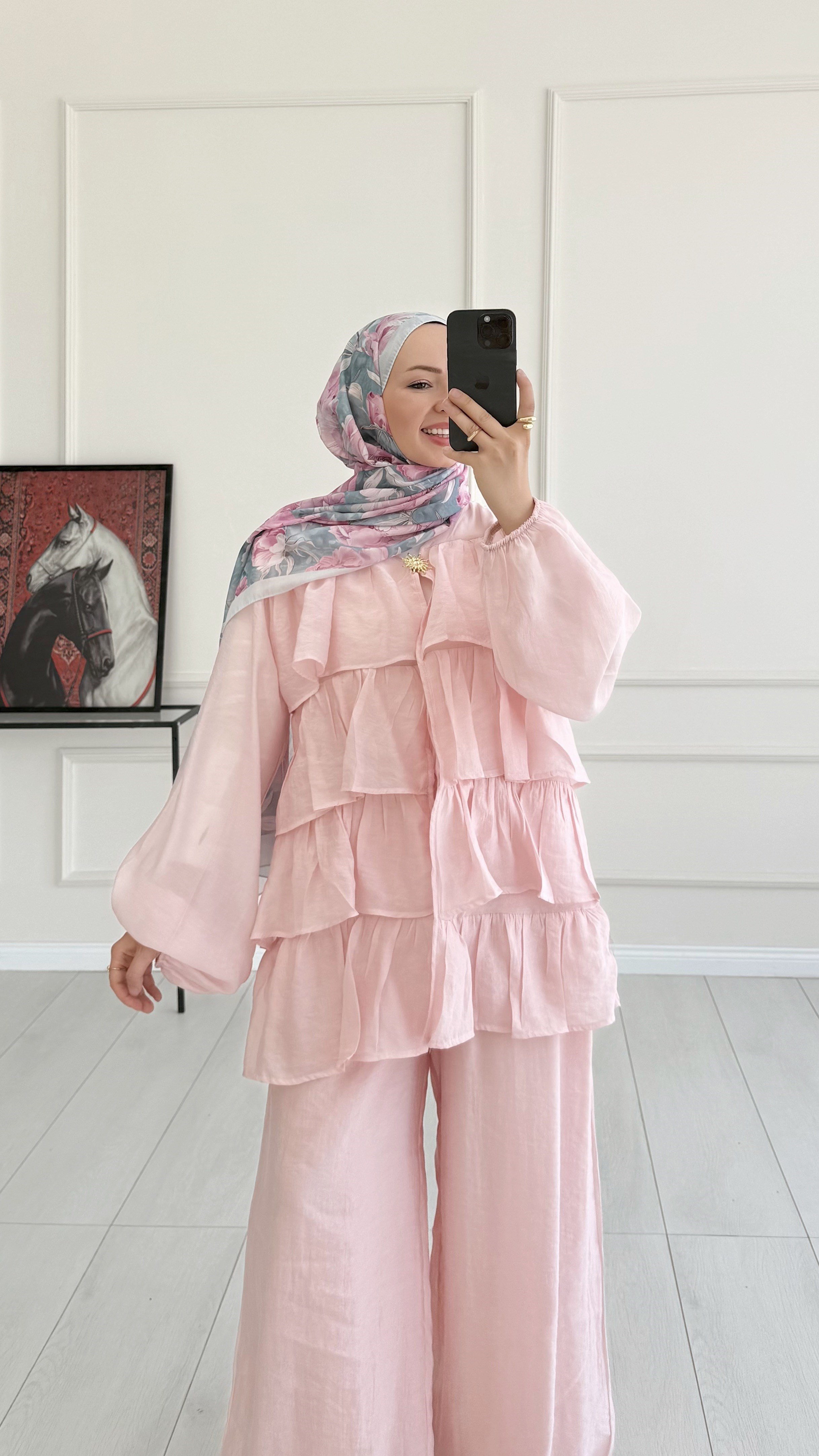 Mery Kat Kat Tek Düğme Pembe Takım