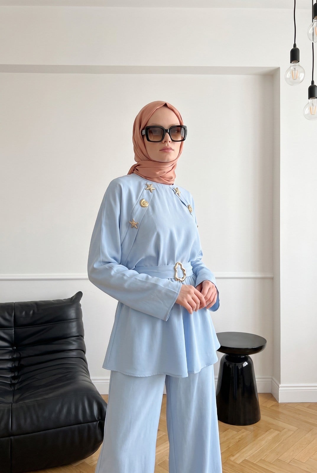 Mila Deniz Kabuklu Mavi Takım