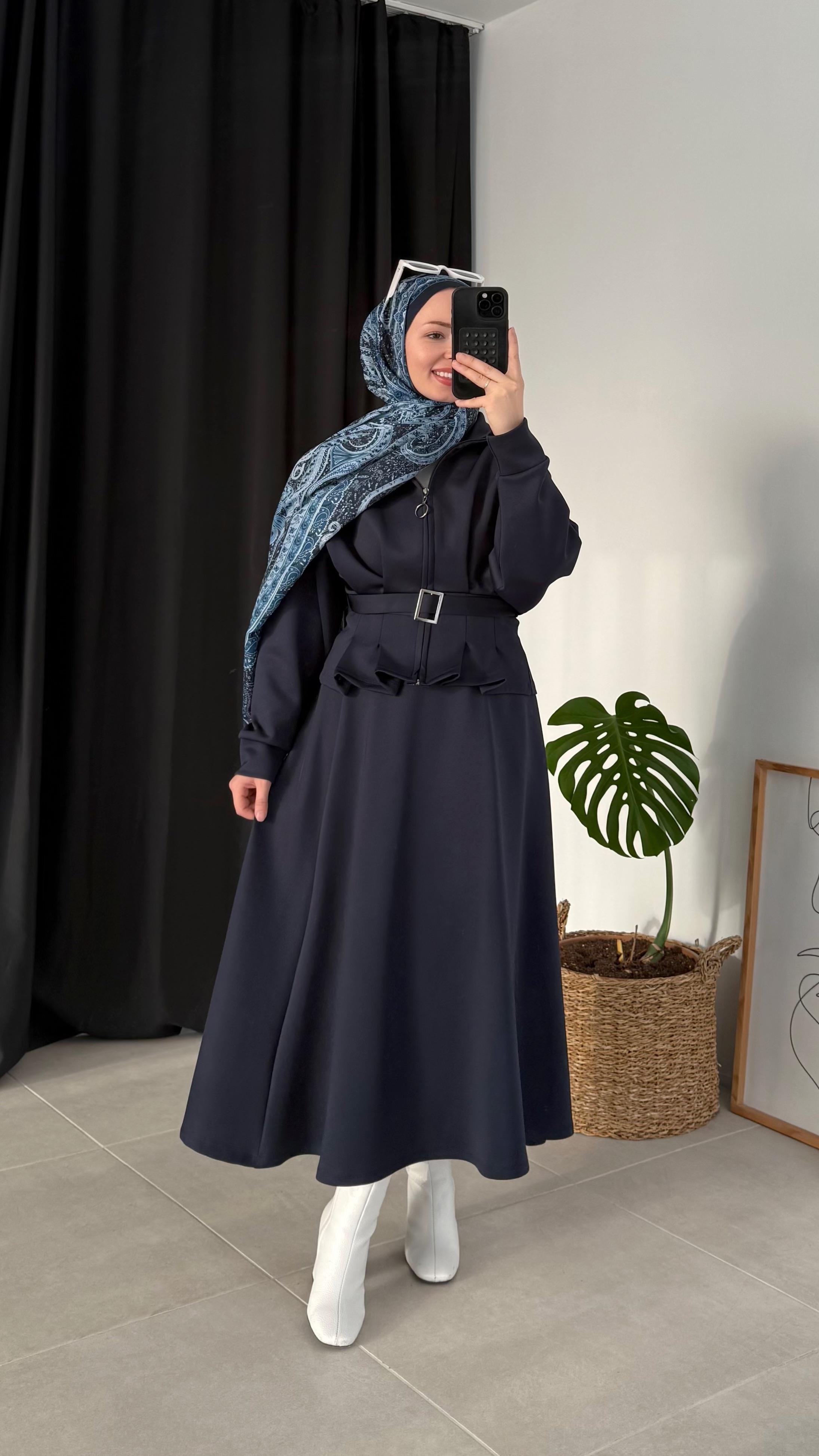 Polsen Scuba Kemerli Lacivert Takım