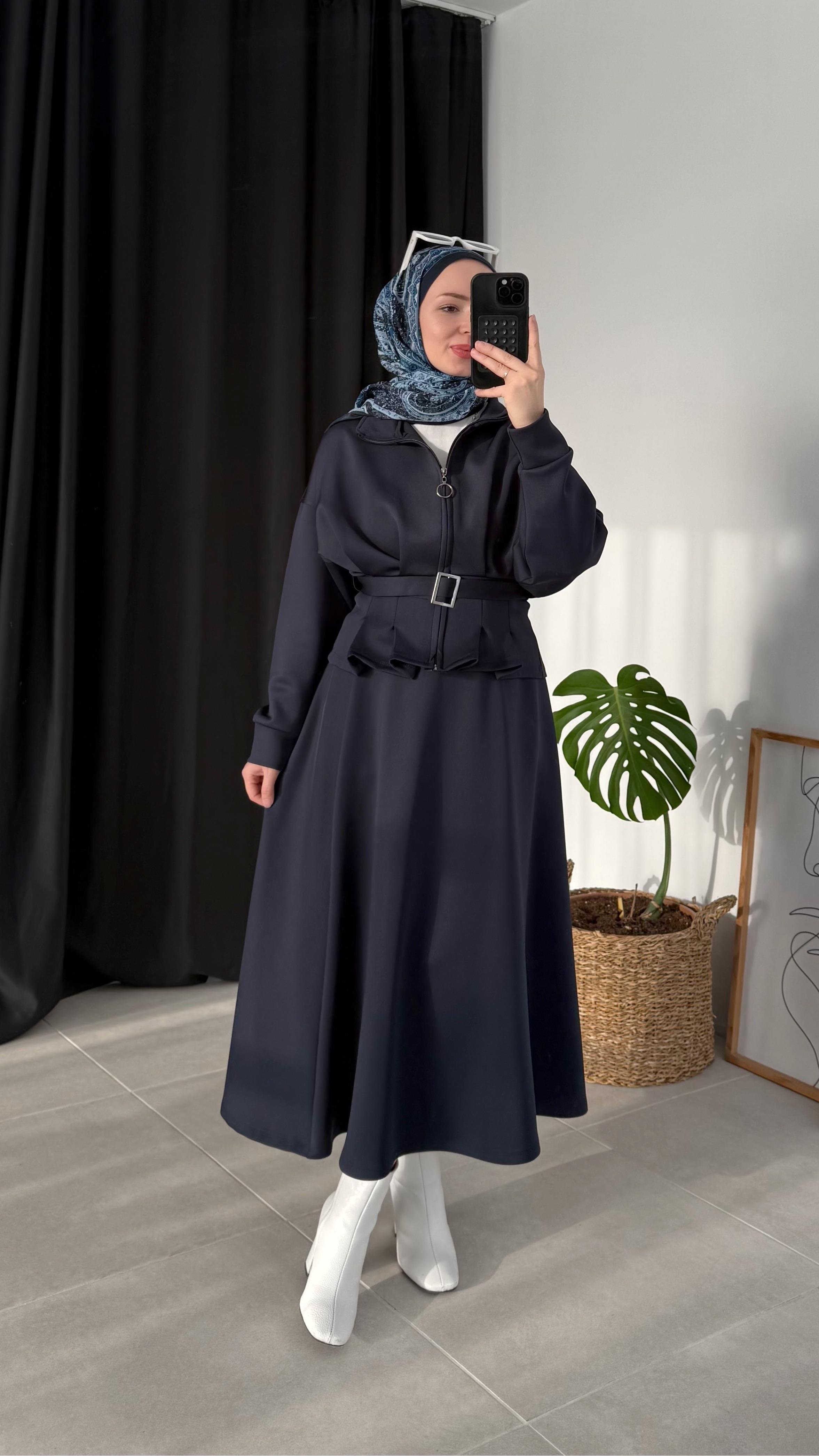 Polsen Scuba Kemerli Lacivert Takım