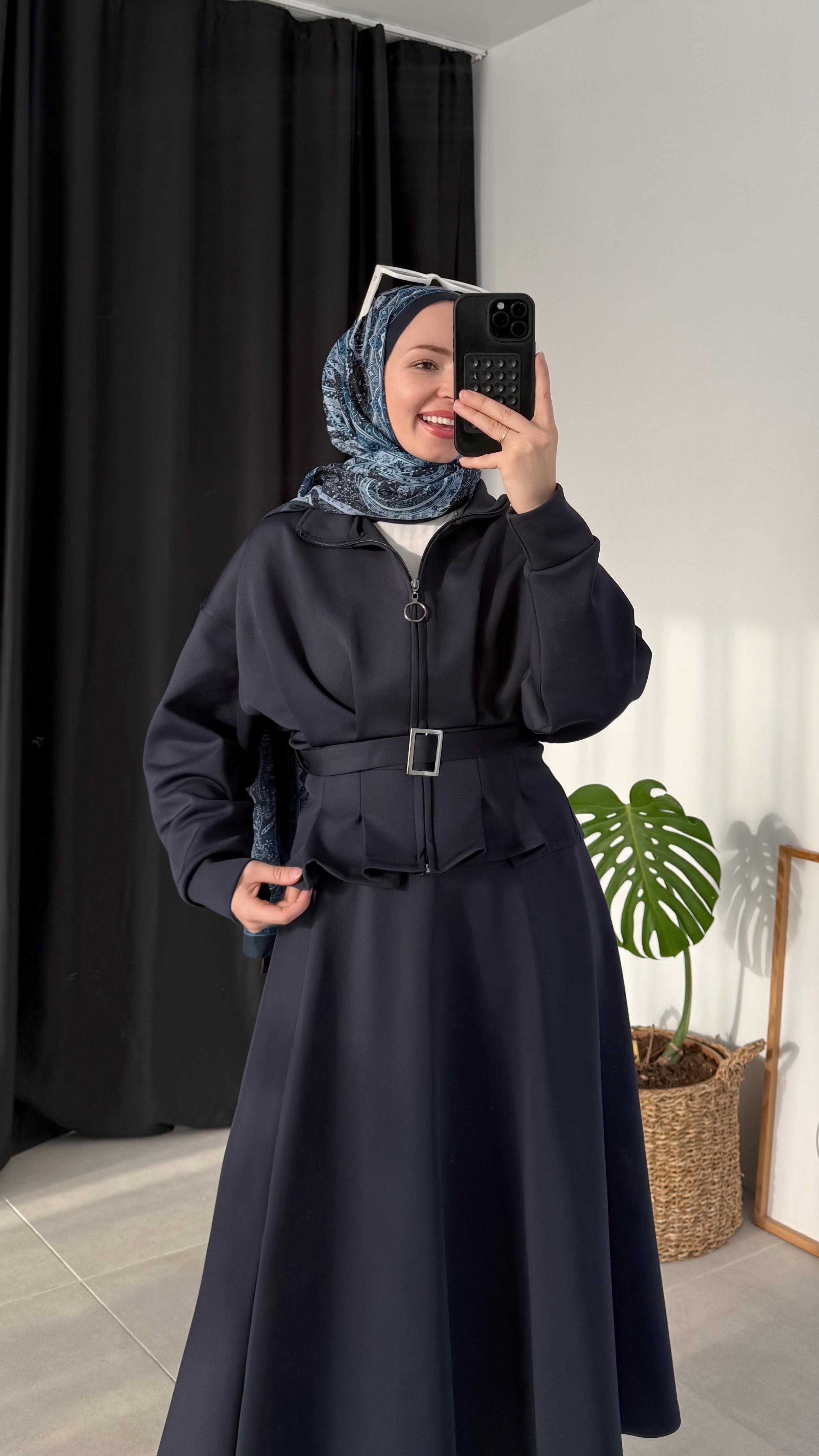 Polsen Scuba Kemerli Lacivert Takım