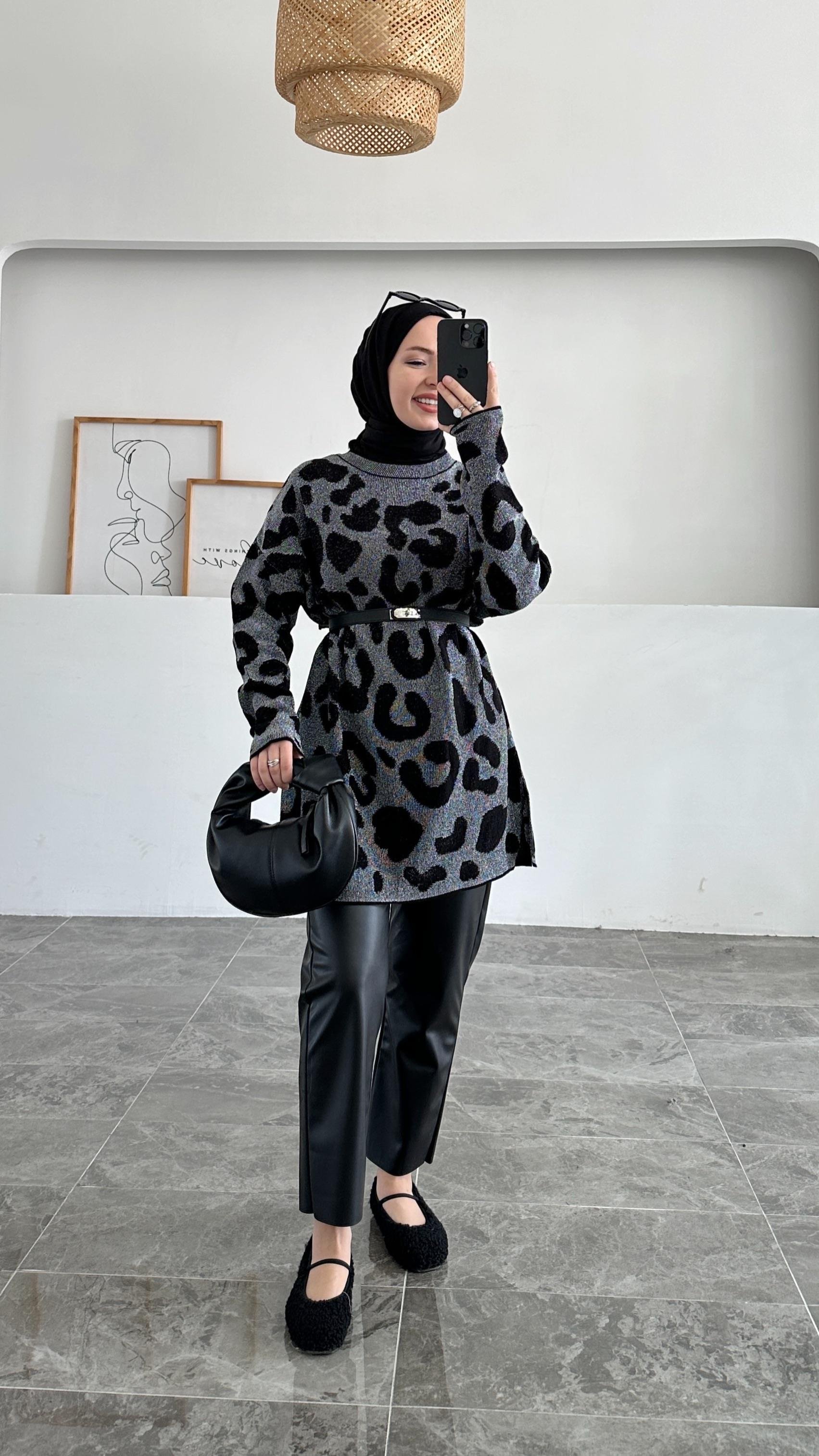 Saferi Simli Triko Kazak