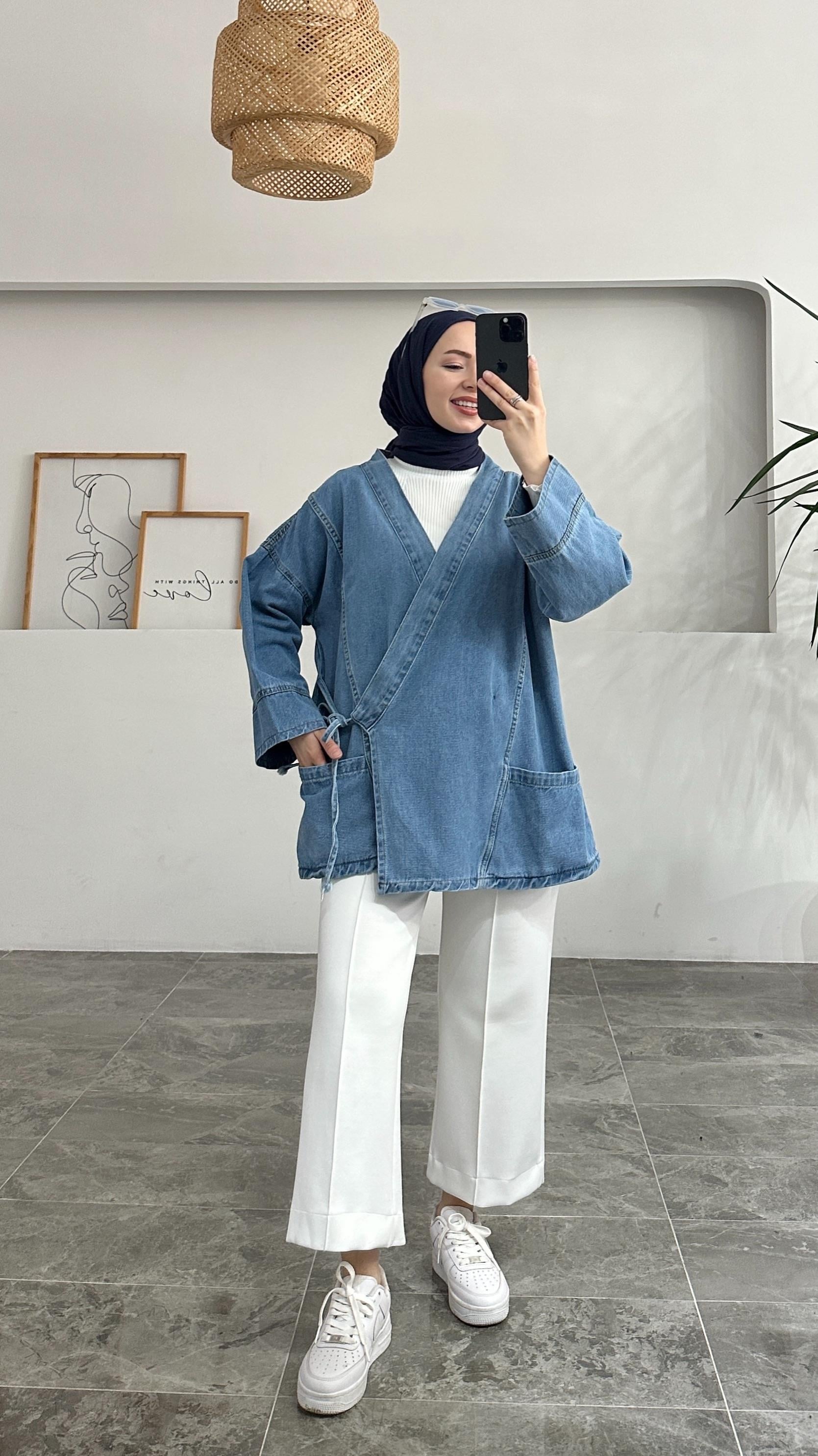 Saller Pinterest Model Buz Mavisi Kot Ceket