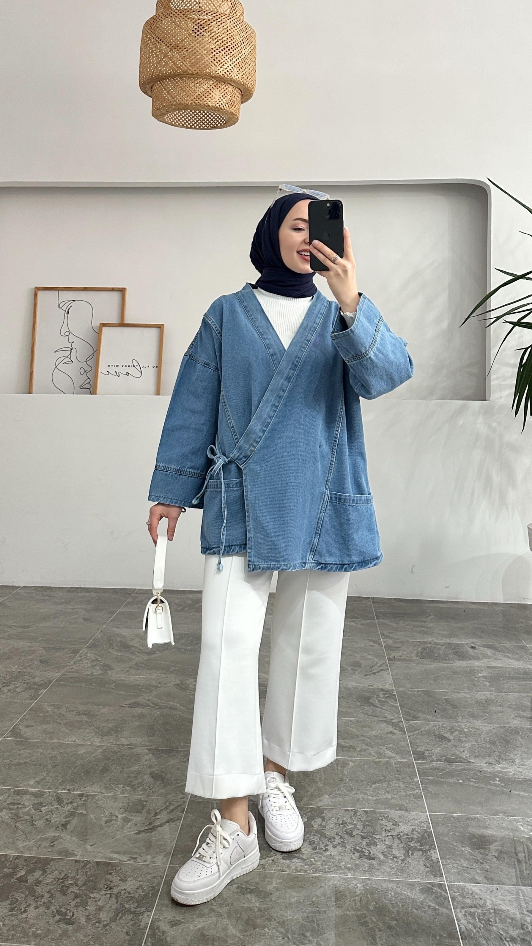 Saller Pinterest Model Buz Mavisi Kot Ceket