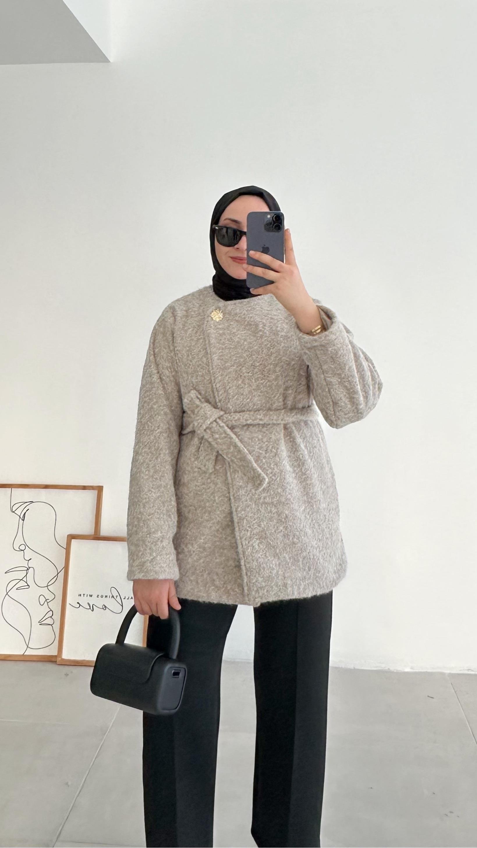 Sancely Teddy Taş Ceket