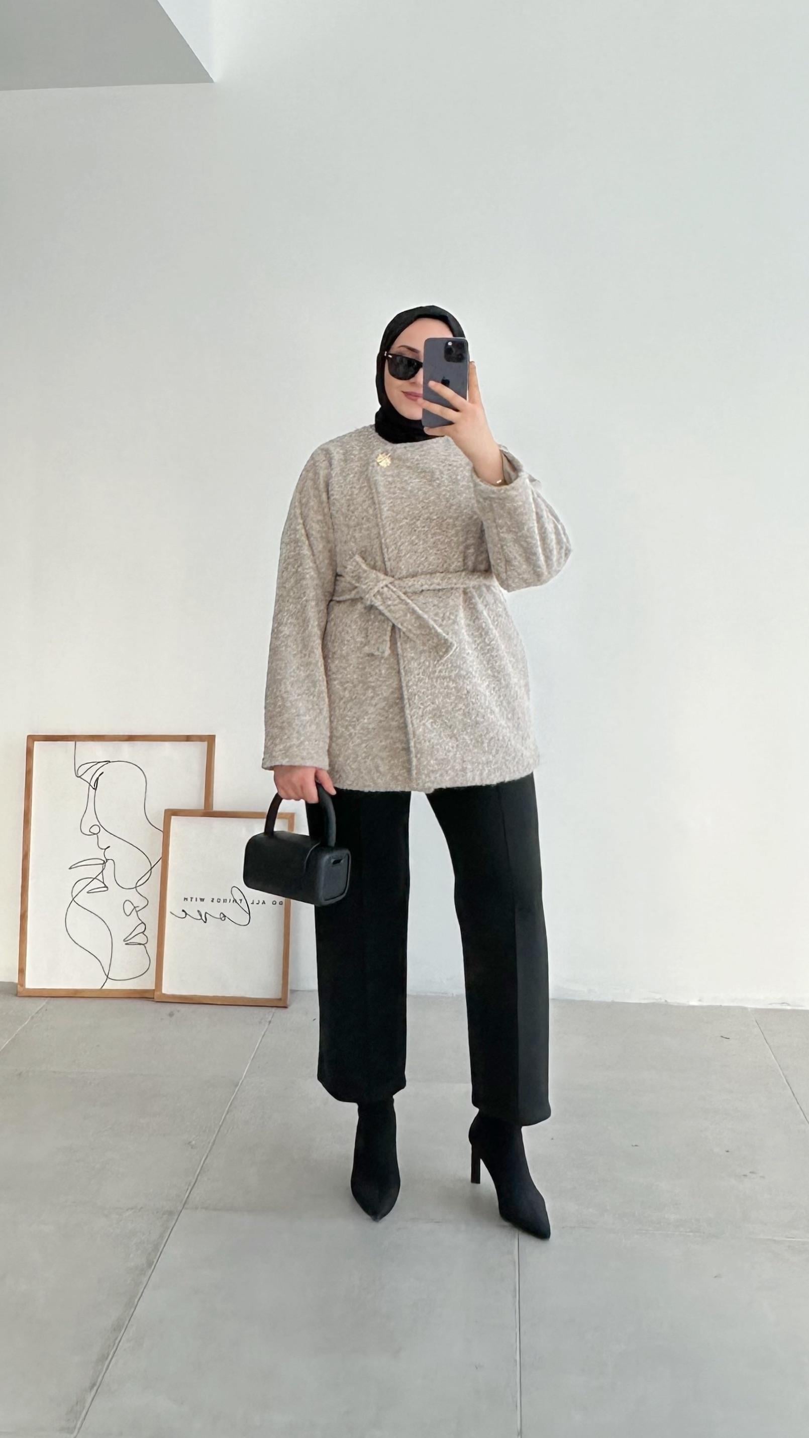 Sancely Teddy Taş Ceket