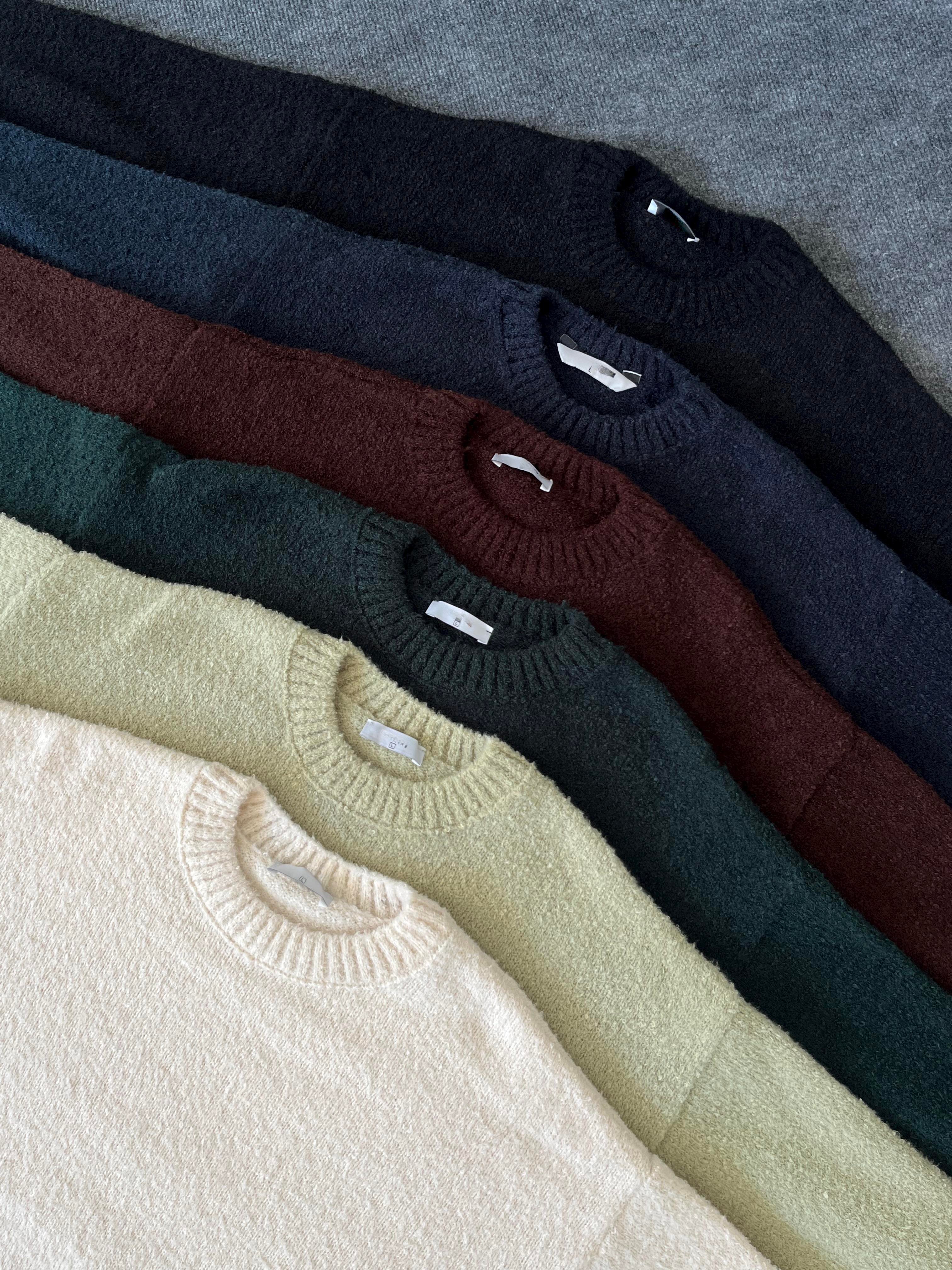 Acı Kahve Elegance Soft Doku Kazak