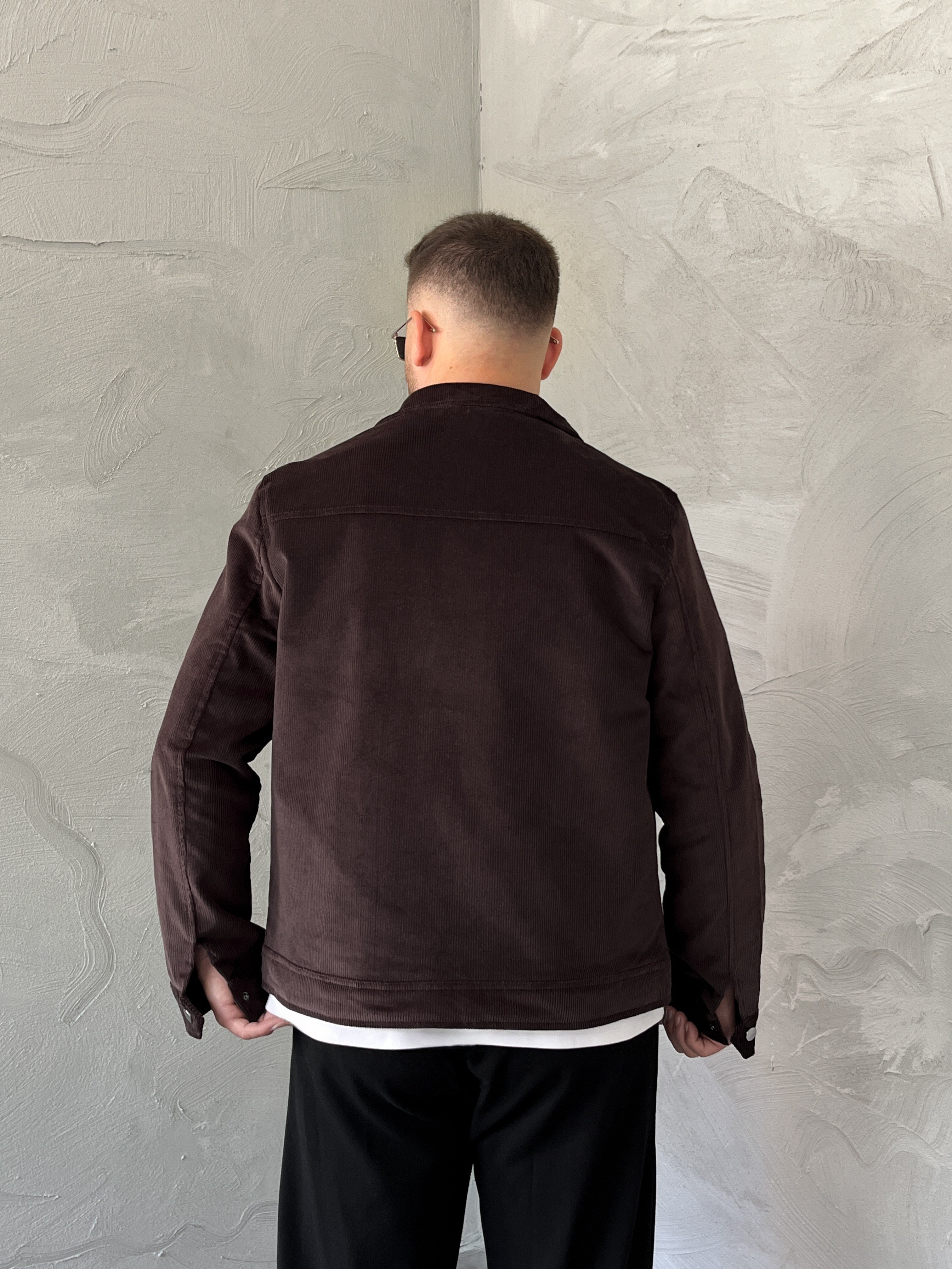 Acı Kahve Premium Edition Fitilli Kadife Ceket