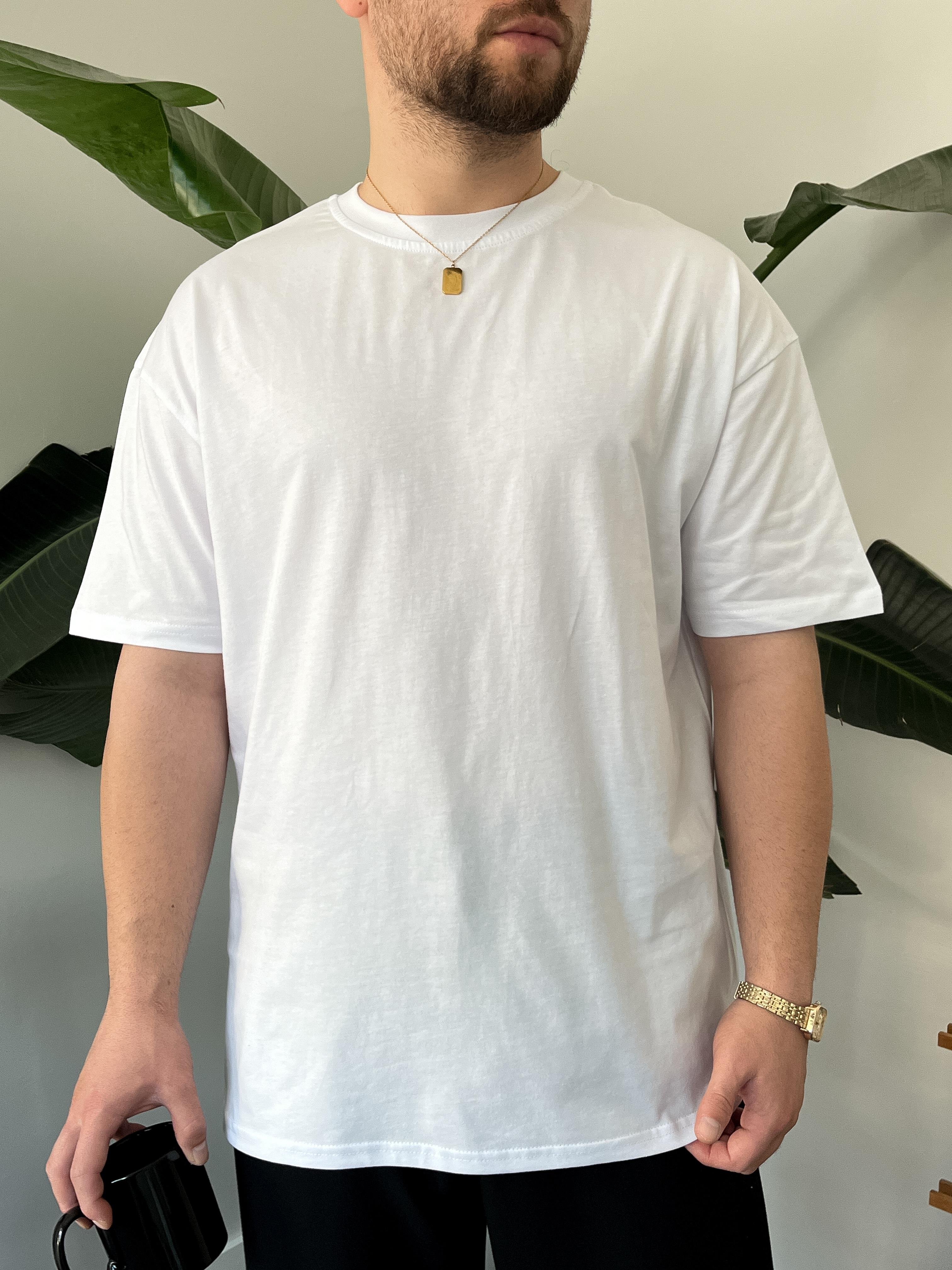 Beyaz Basic T-shirt