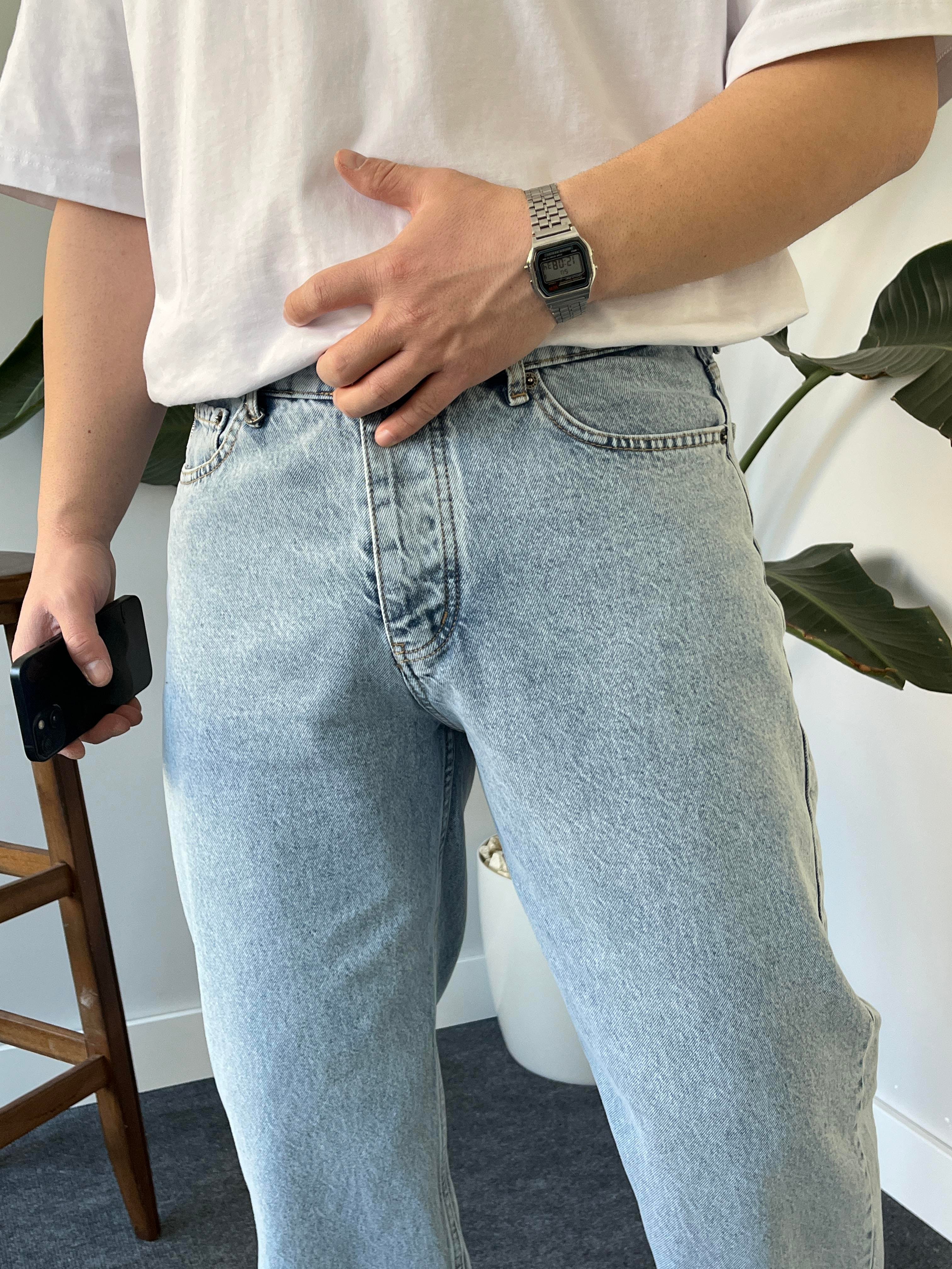 Blizzy Kar Yıkamalı Baggy Jean