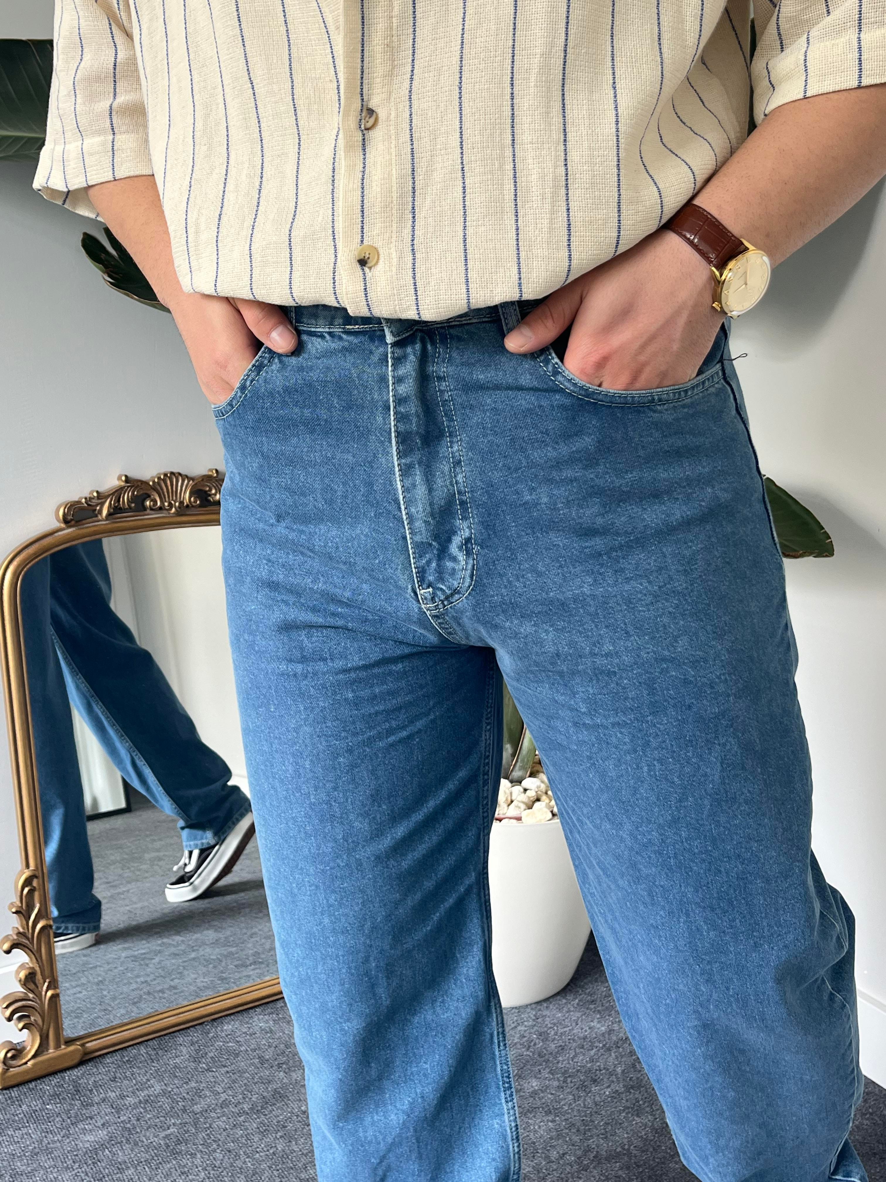 Blue Baggy Jean 