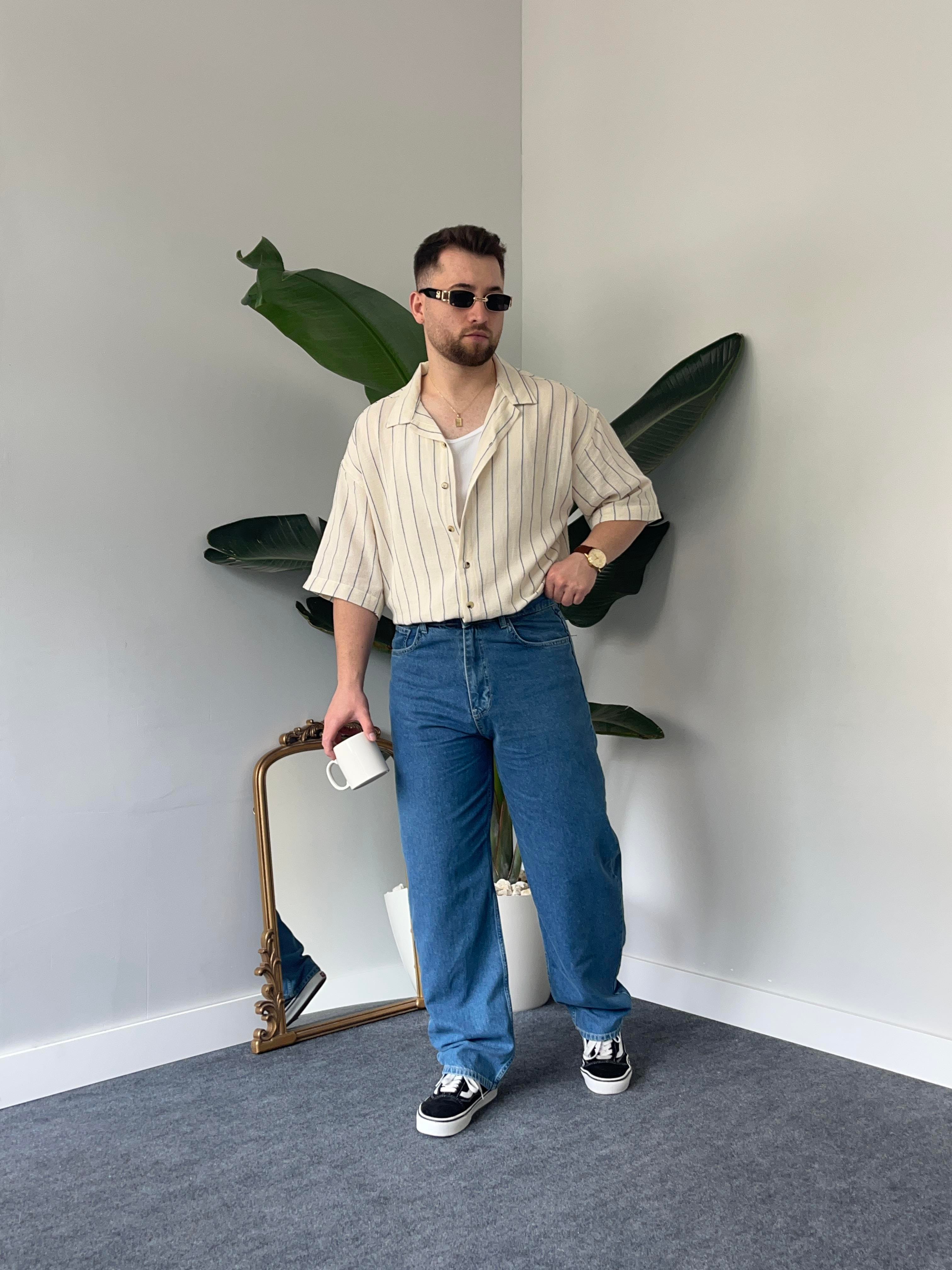 Blue Baggy Jean 