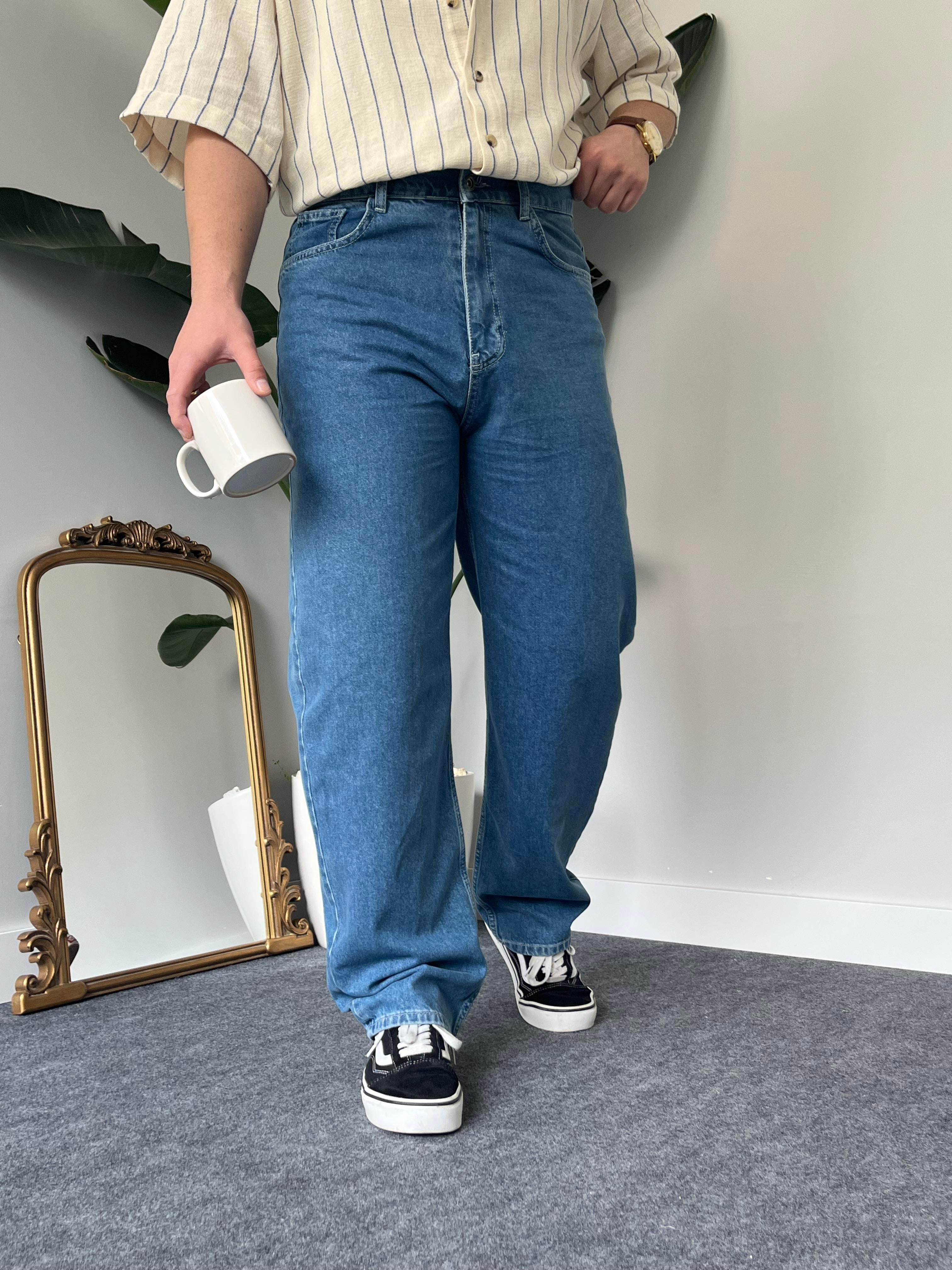 Blue Baggy Jean 