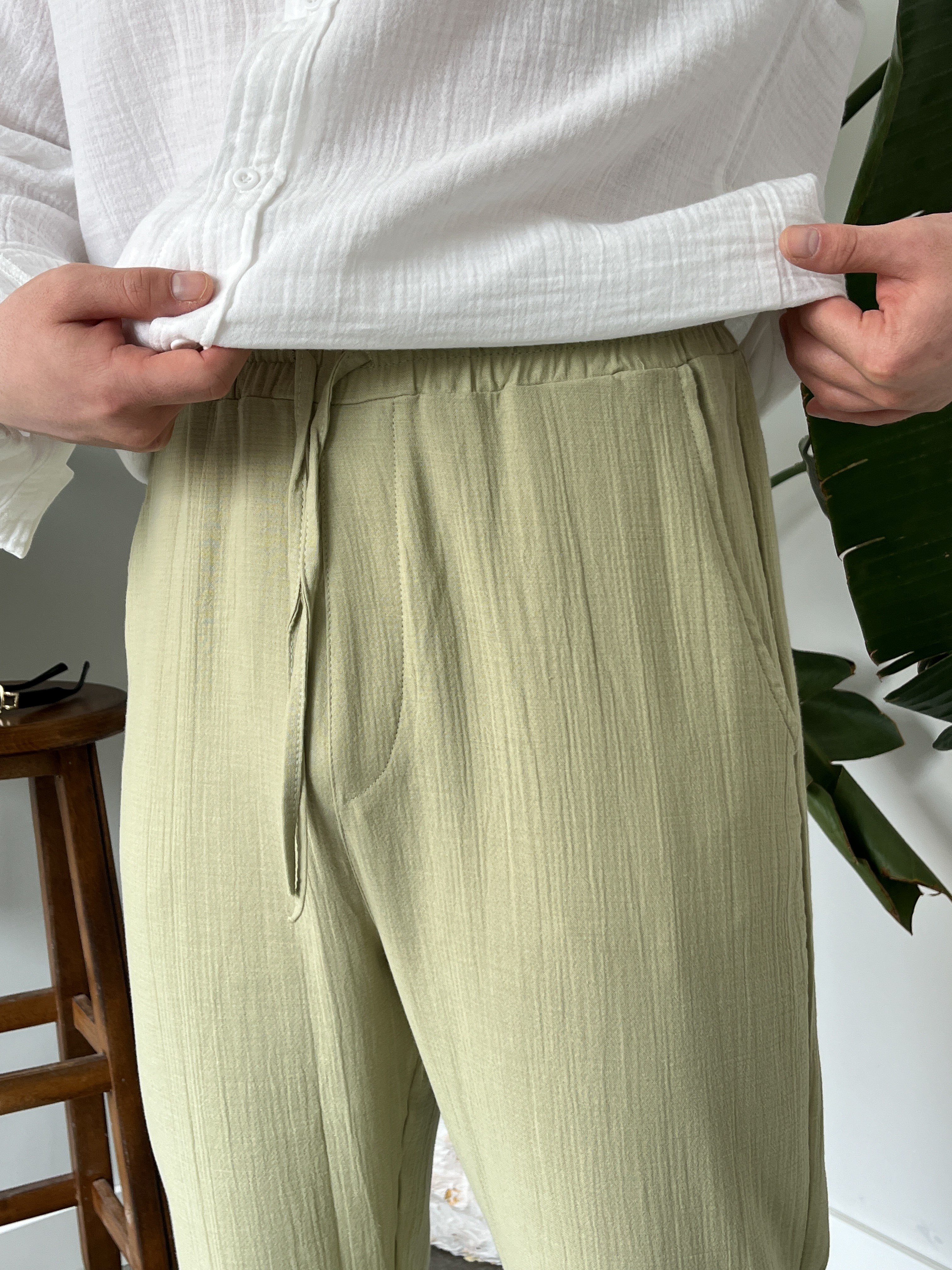 Çağla Müslin Baggy Pantolon