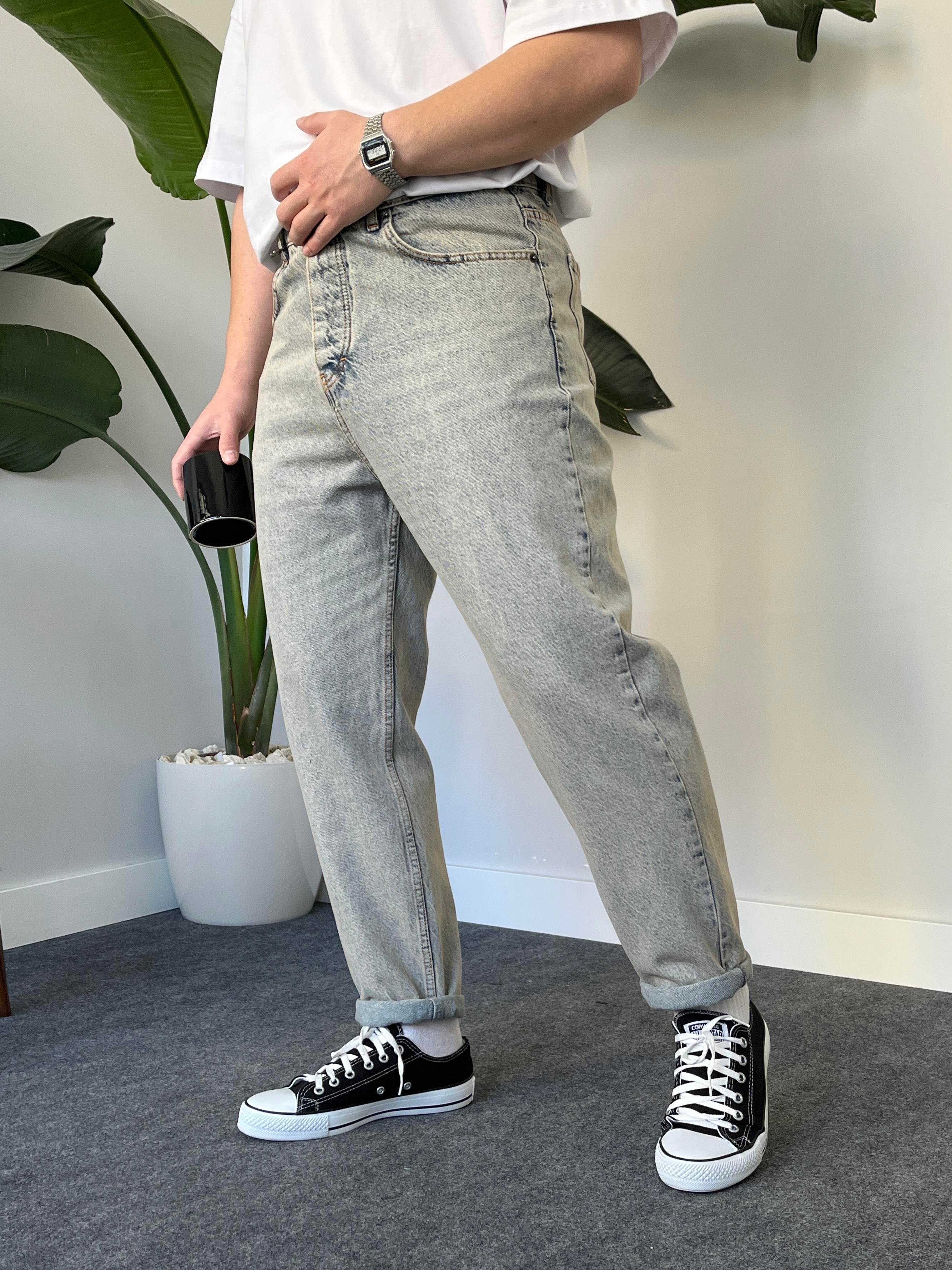 Dunn Eskitme Kar Yıkamalı Boyfriend Jean
