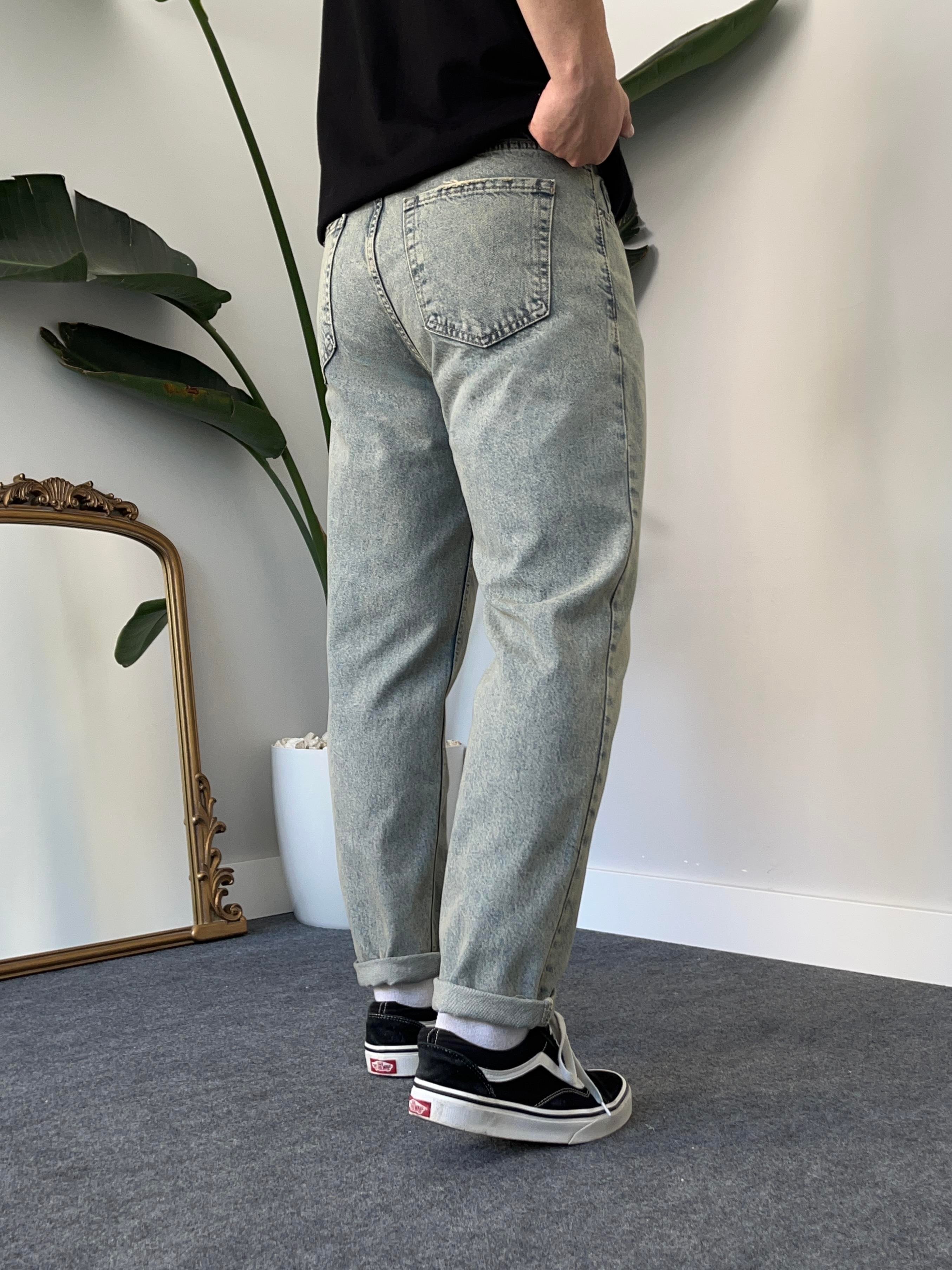 Eskitme Mavi Boyfriend Jean