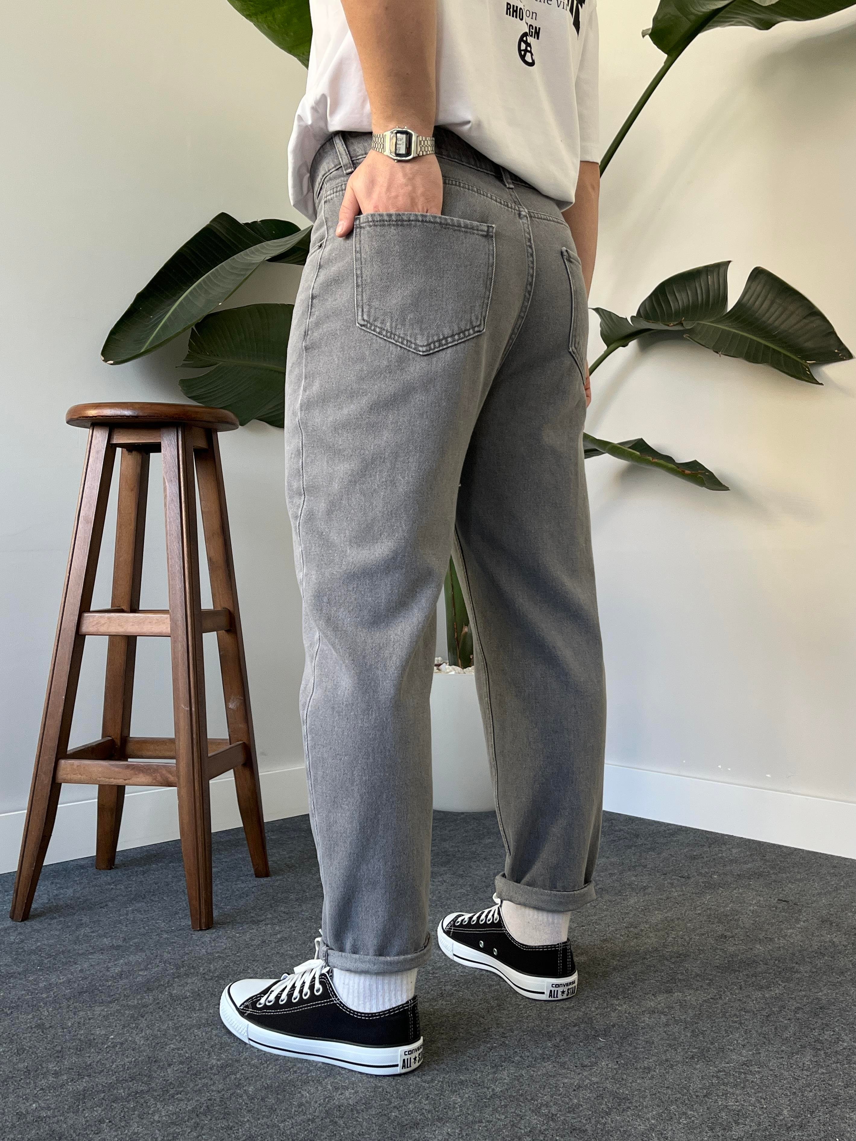 Haze Gri Boyfriend Jean
