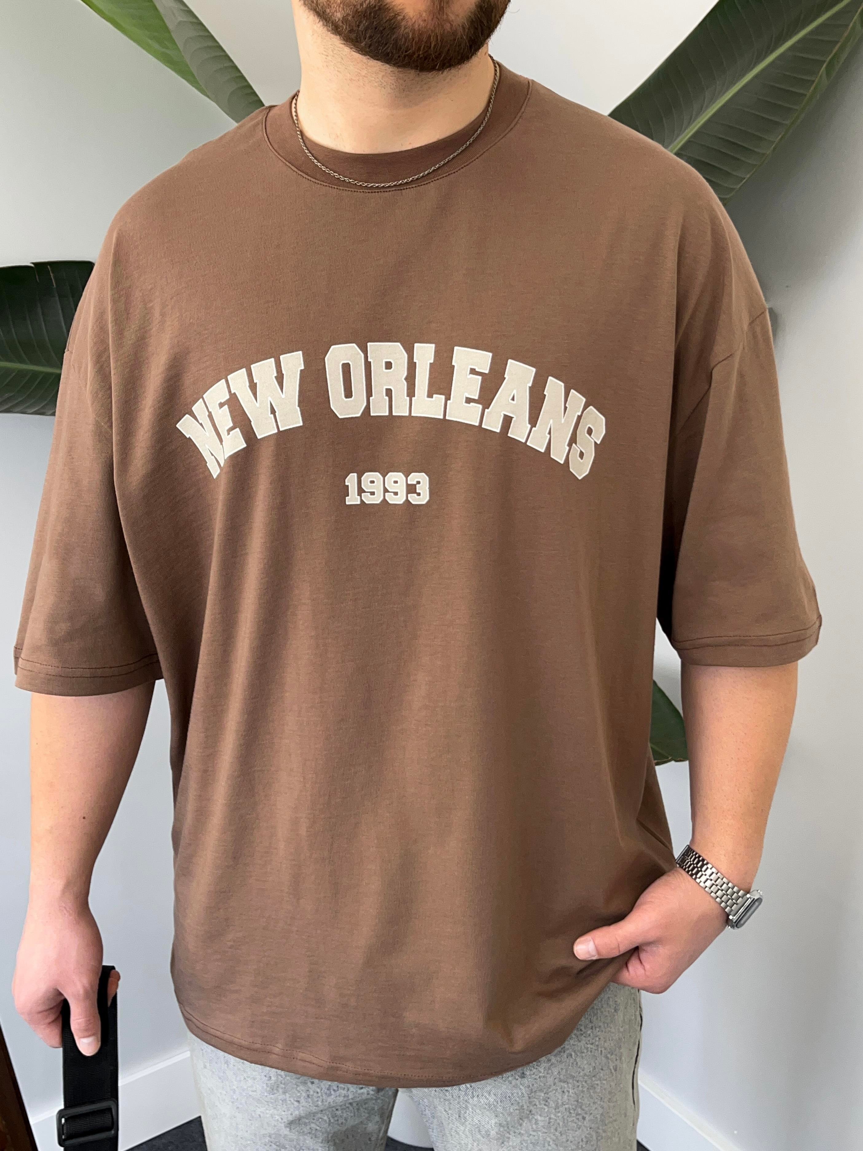 Kahve New Orleans Oversize T-shirt