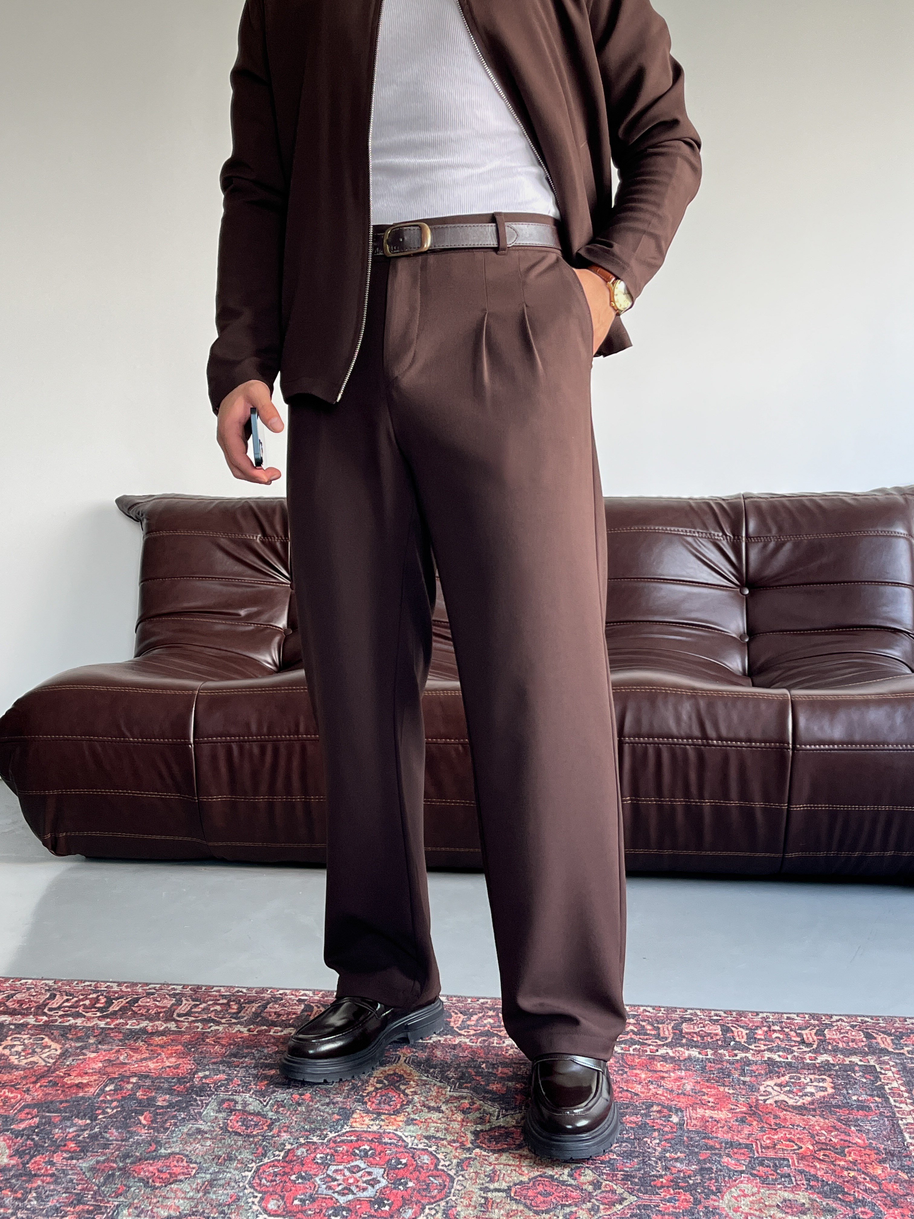 Lorenzo Acı Kahve Casual Takım