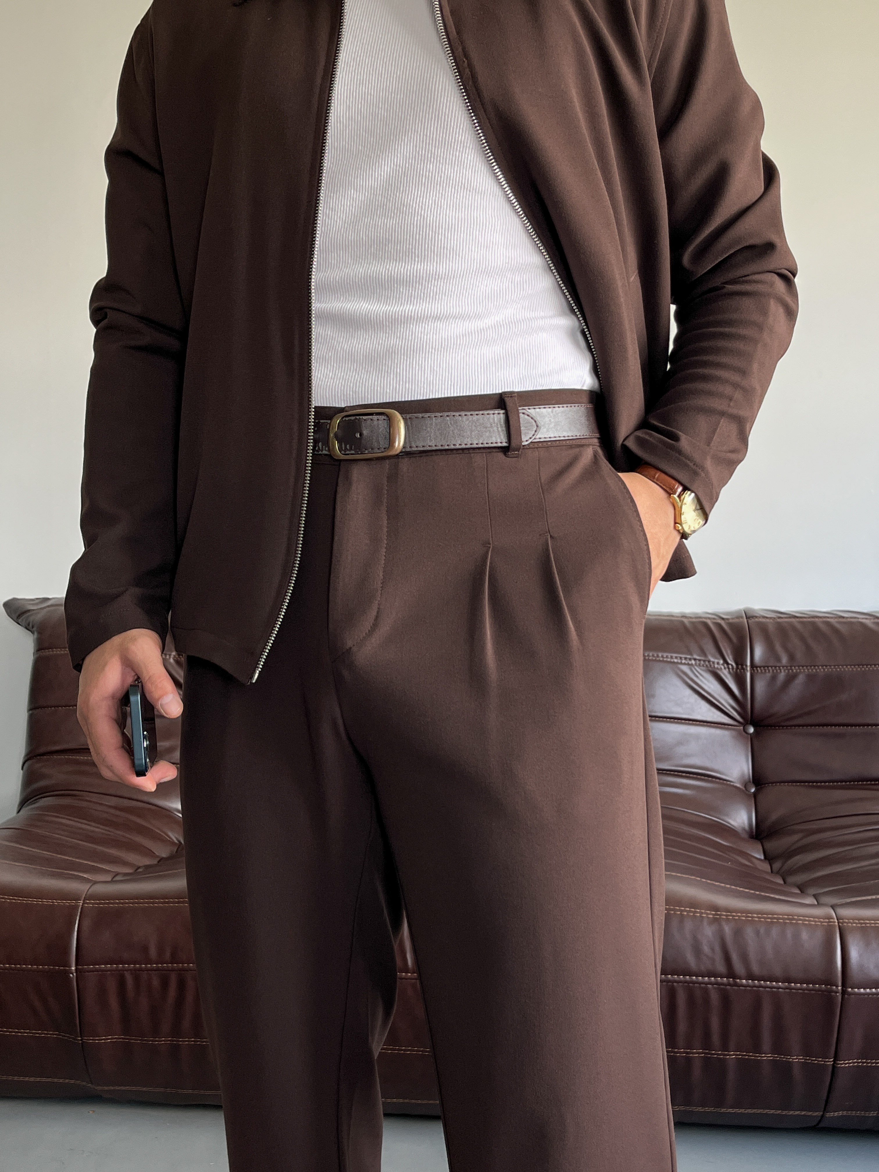 Lorenzo Acı Kahve Casual Takım
