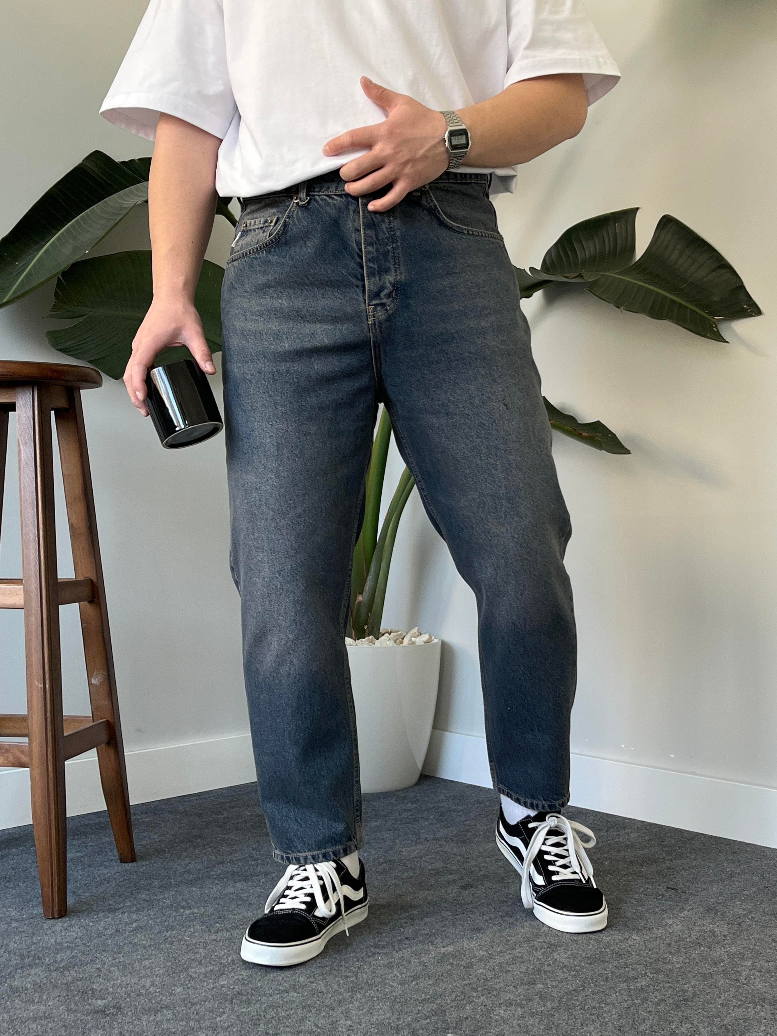 Mystic Dark Wash Boyfriend Jean