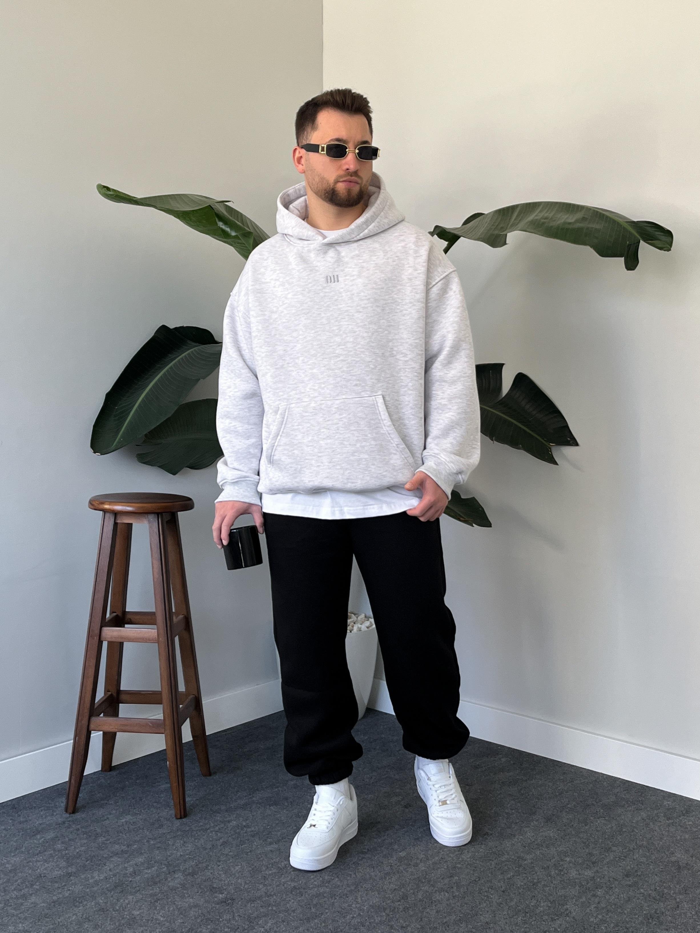 Oasis Karmelanj Üç İplik Şardonlu Oversize Hoodie