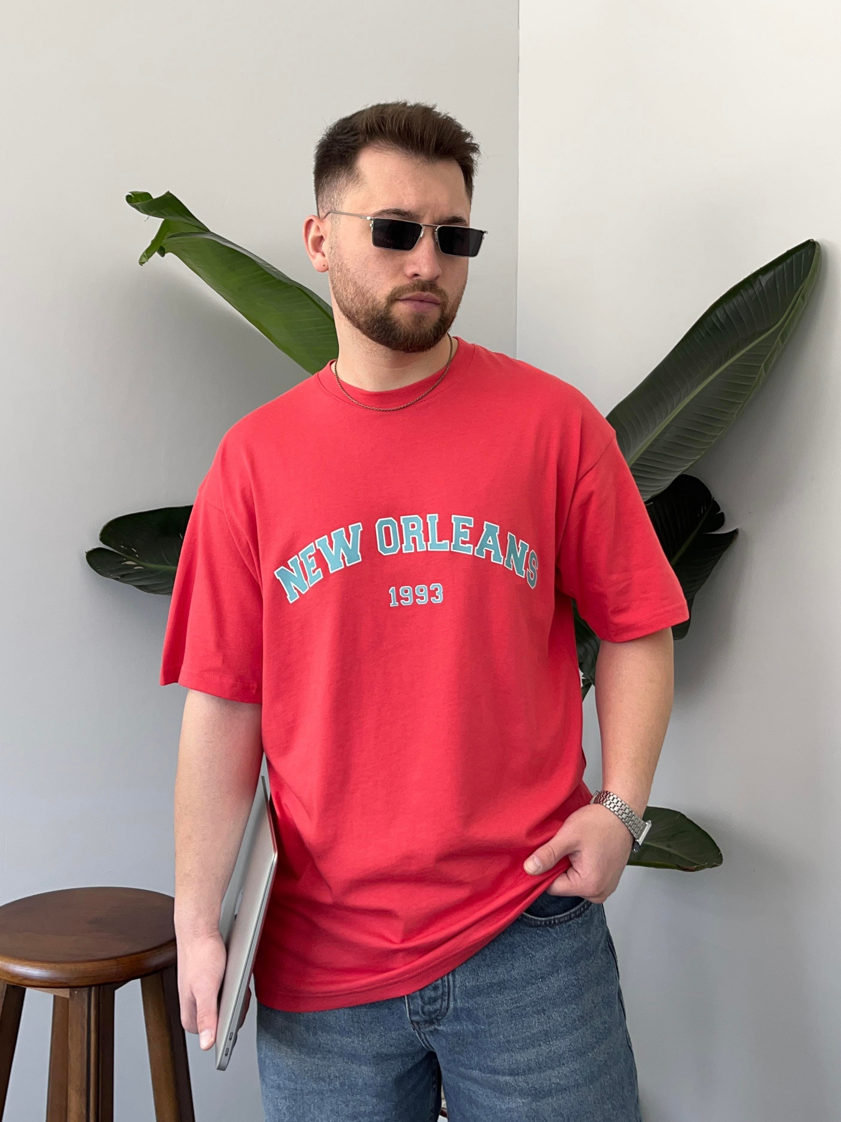 Pembe New Orleans Oversize T-shirt